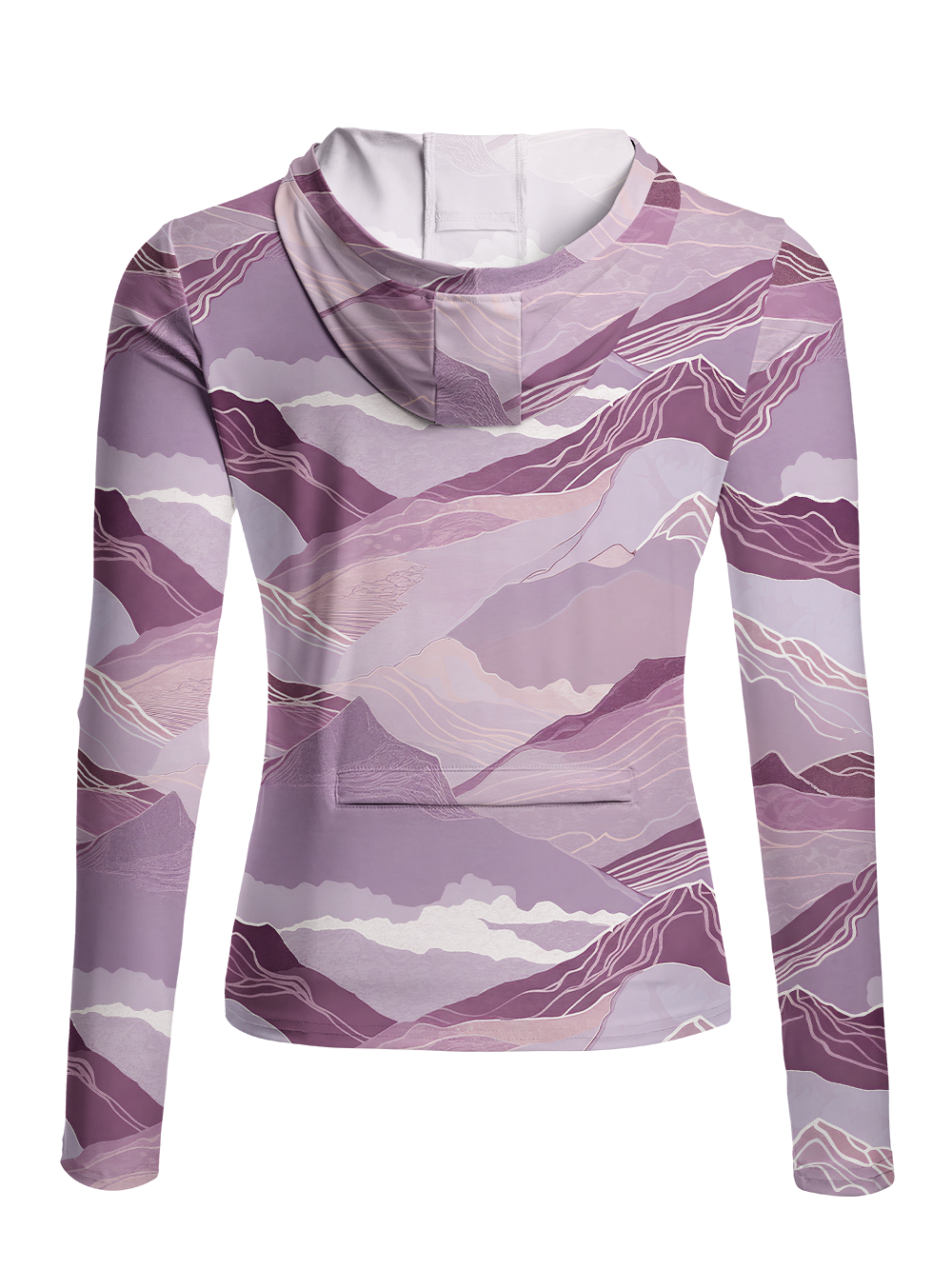 Orionride Tranquil Atmosphere Women's Long Sleeve Cycling Hoodie Shirt