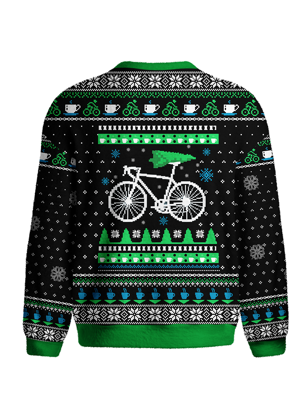 Orionride Leaf Bicycle Seat Men's Sweaters
