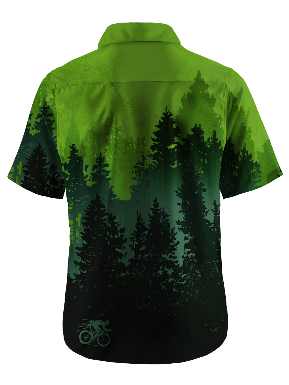 Orionride Explore The Forest Zipper Pockets Ultra Lightweight Short Sleeves Gravel Shirt