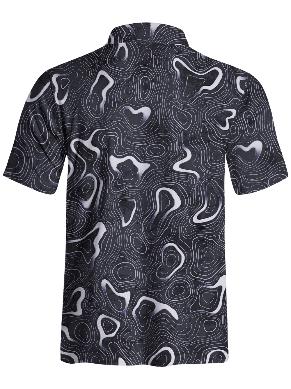 Orionride Mysterious Contours Men's Polo Shirt