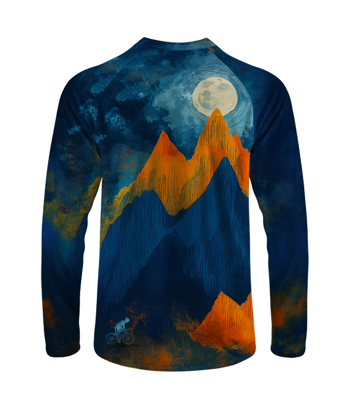 Orionride Night Falls Long Sleeve Downhill Jersey