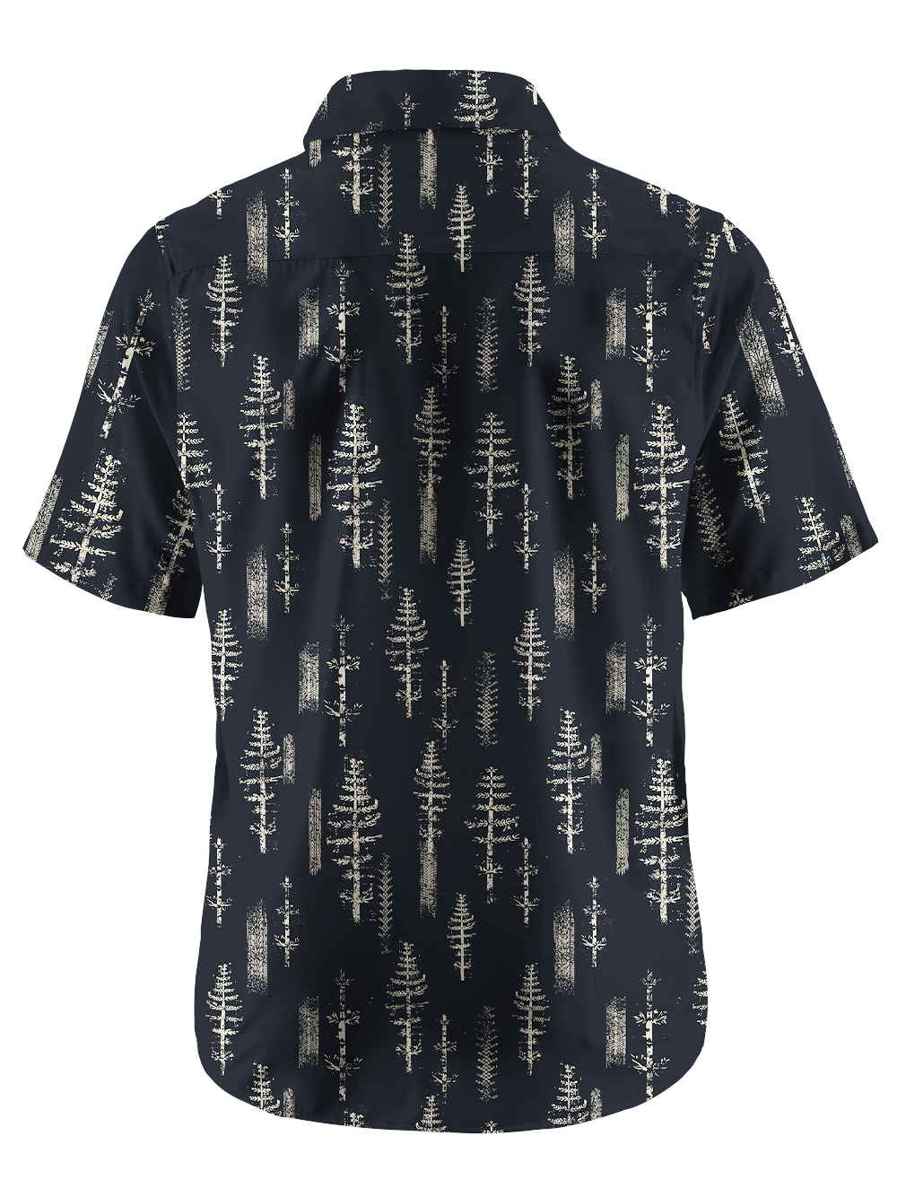 Orionride Tenacious Ferns Zipper Pockets Ultra Lightweight Short Sleeves Gravel Shirt