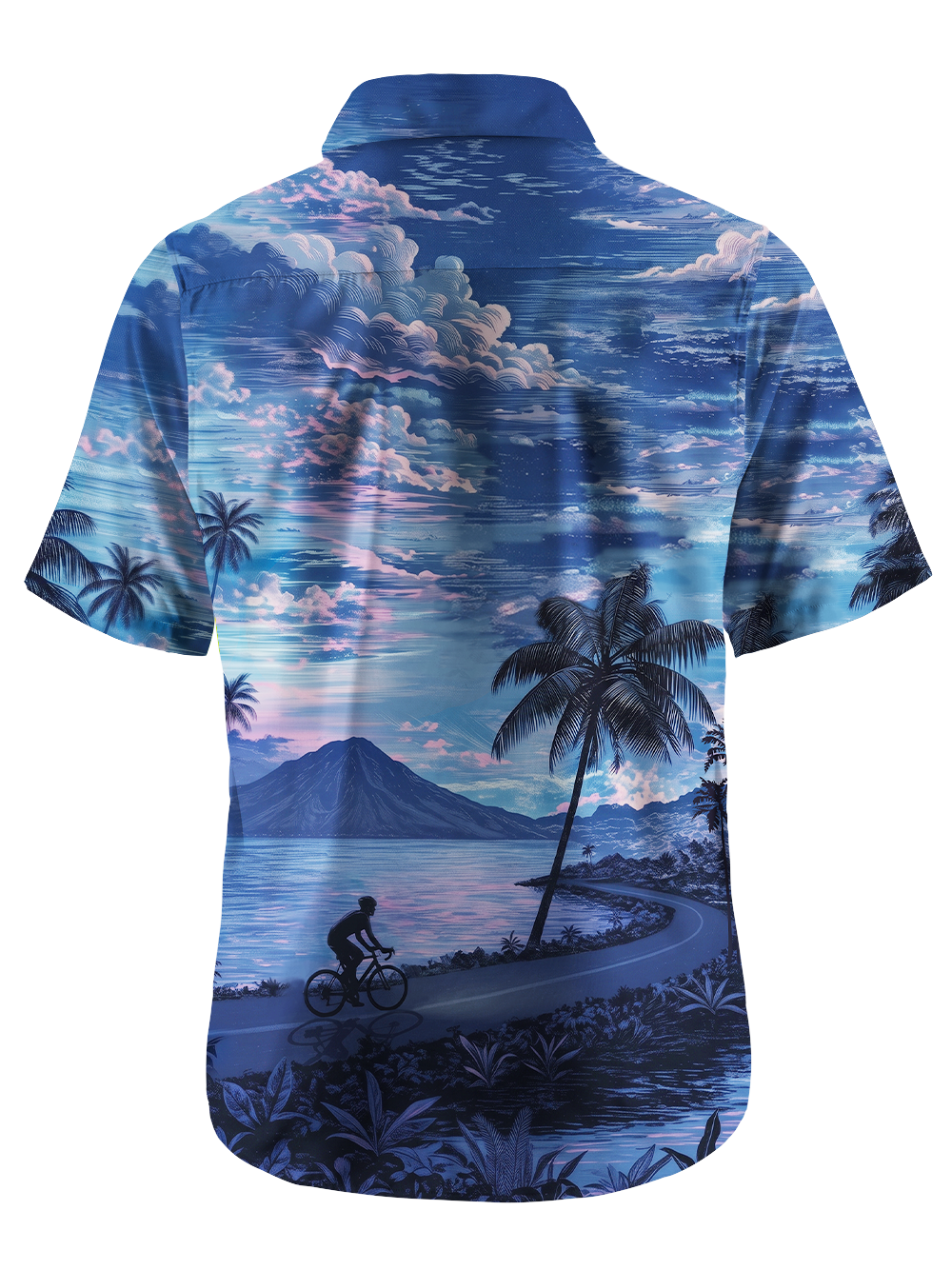 Orionride Coastal Highway Zipper Pockets Ultra Lightweight Short Sleeves Gravel Shirt