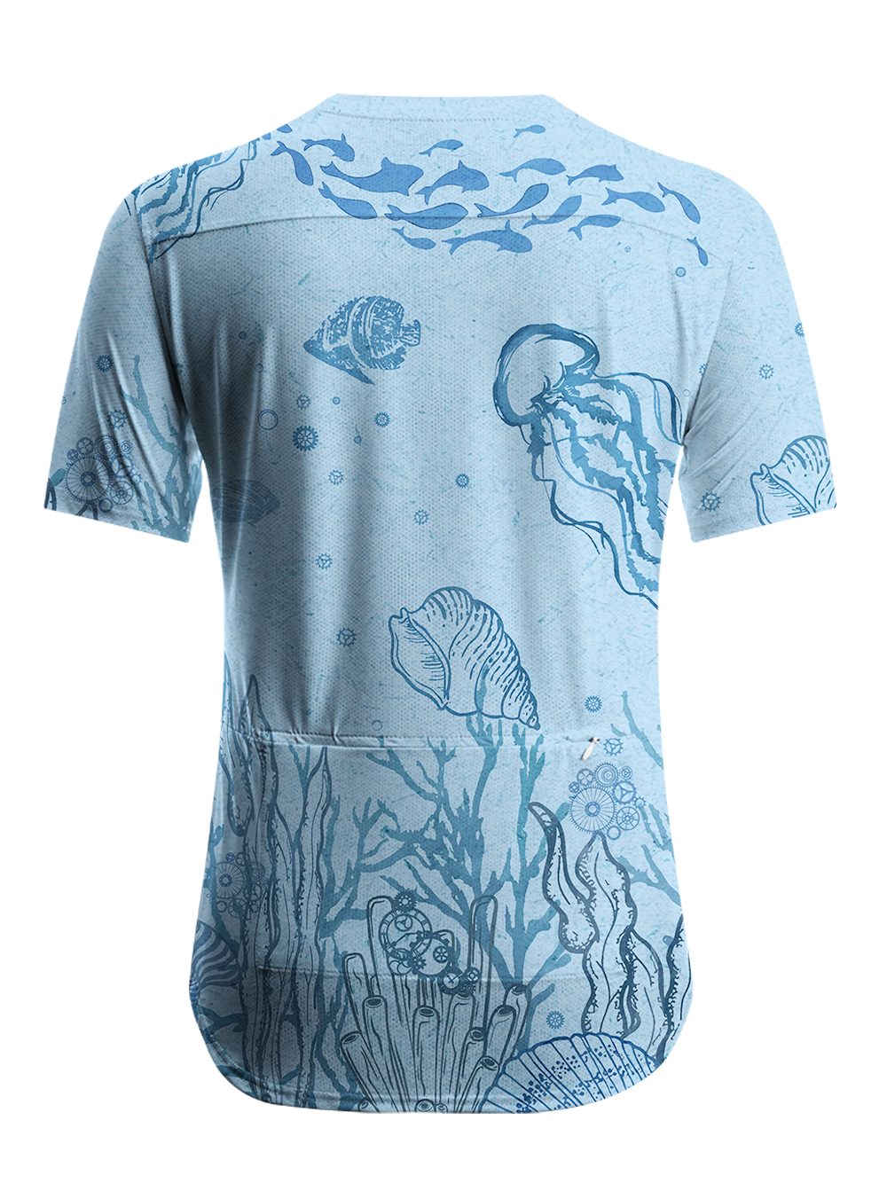 Orionride Ocean Jellyfish Women's Breathable Short Sleeve T-shirt
