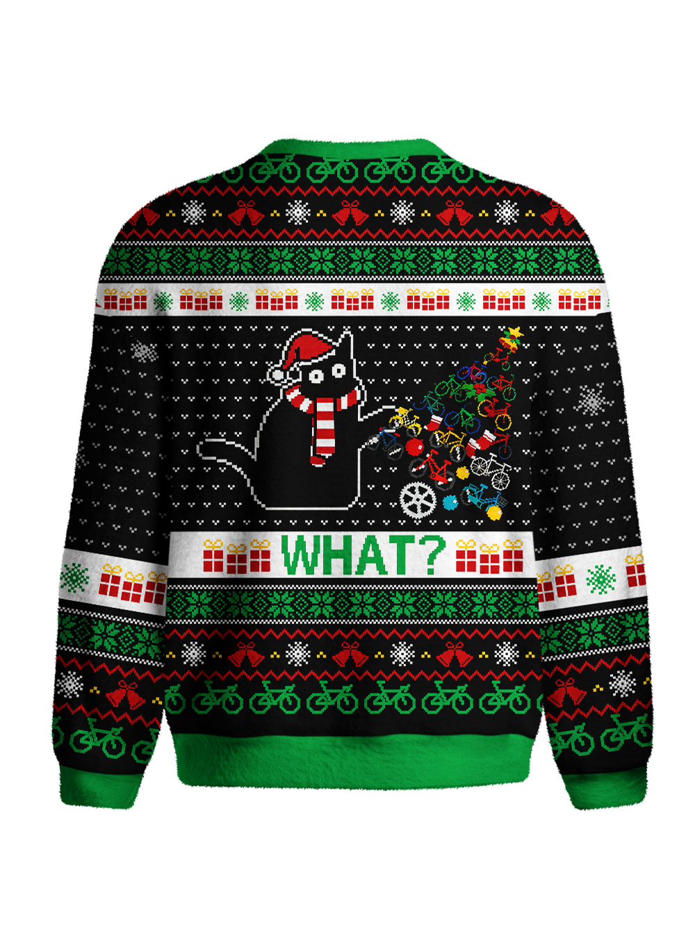Orionride Christmas Cat Men's Sweaters