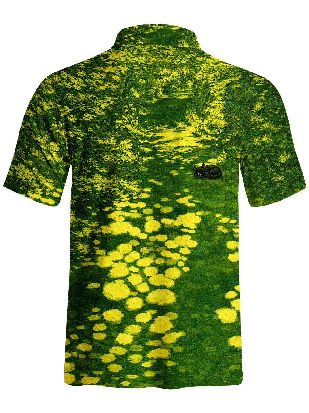Orionride Sun Dappled Summer Men's Polo Shirt