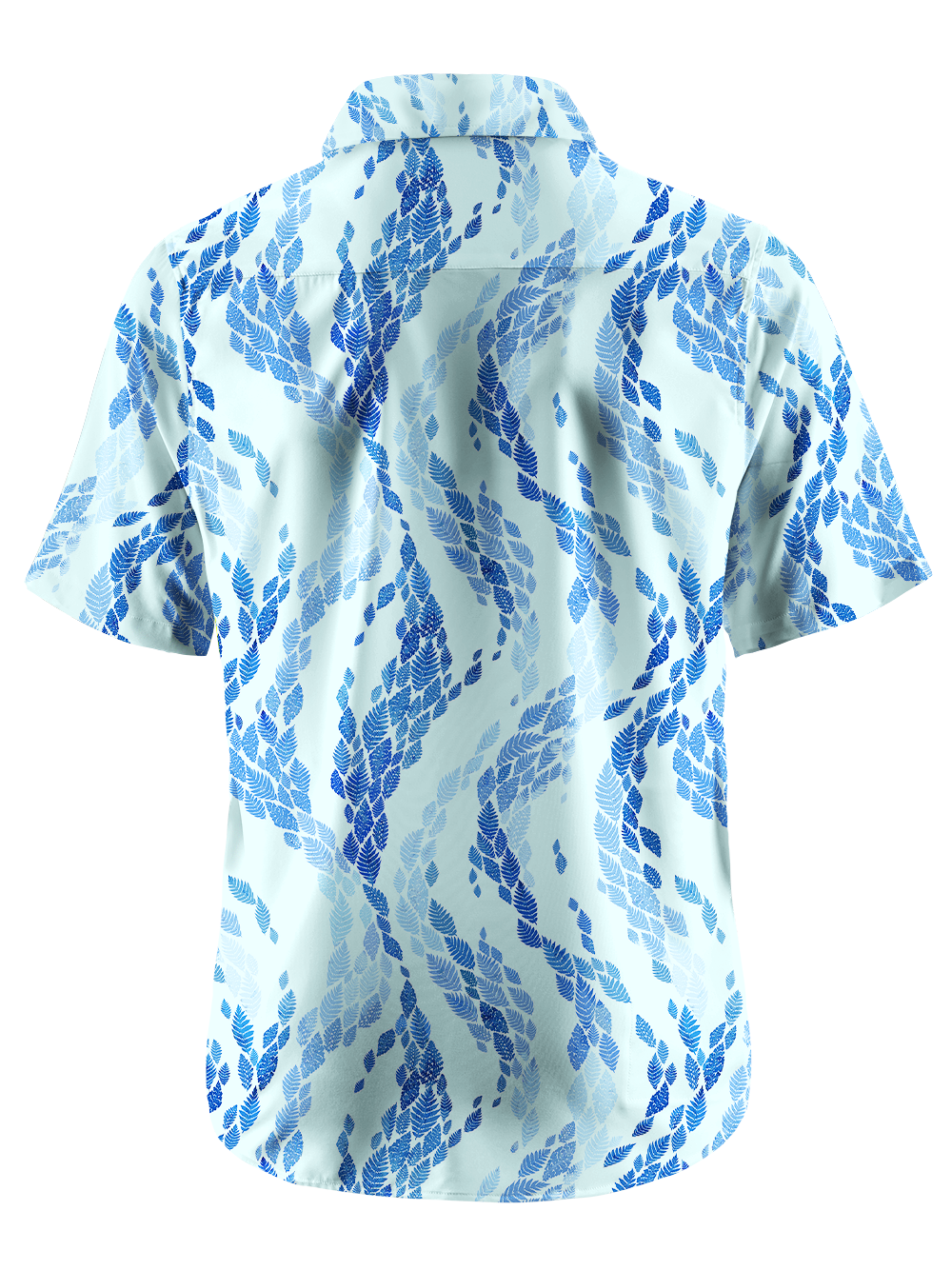 Orionride Pinnate Compound Leaves Zipper Pockets Ultra Lightweight Short Sleeves Gravel Shirt