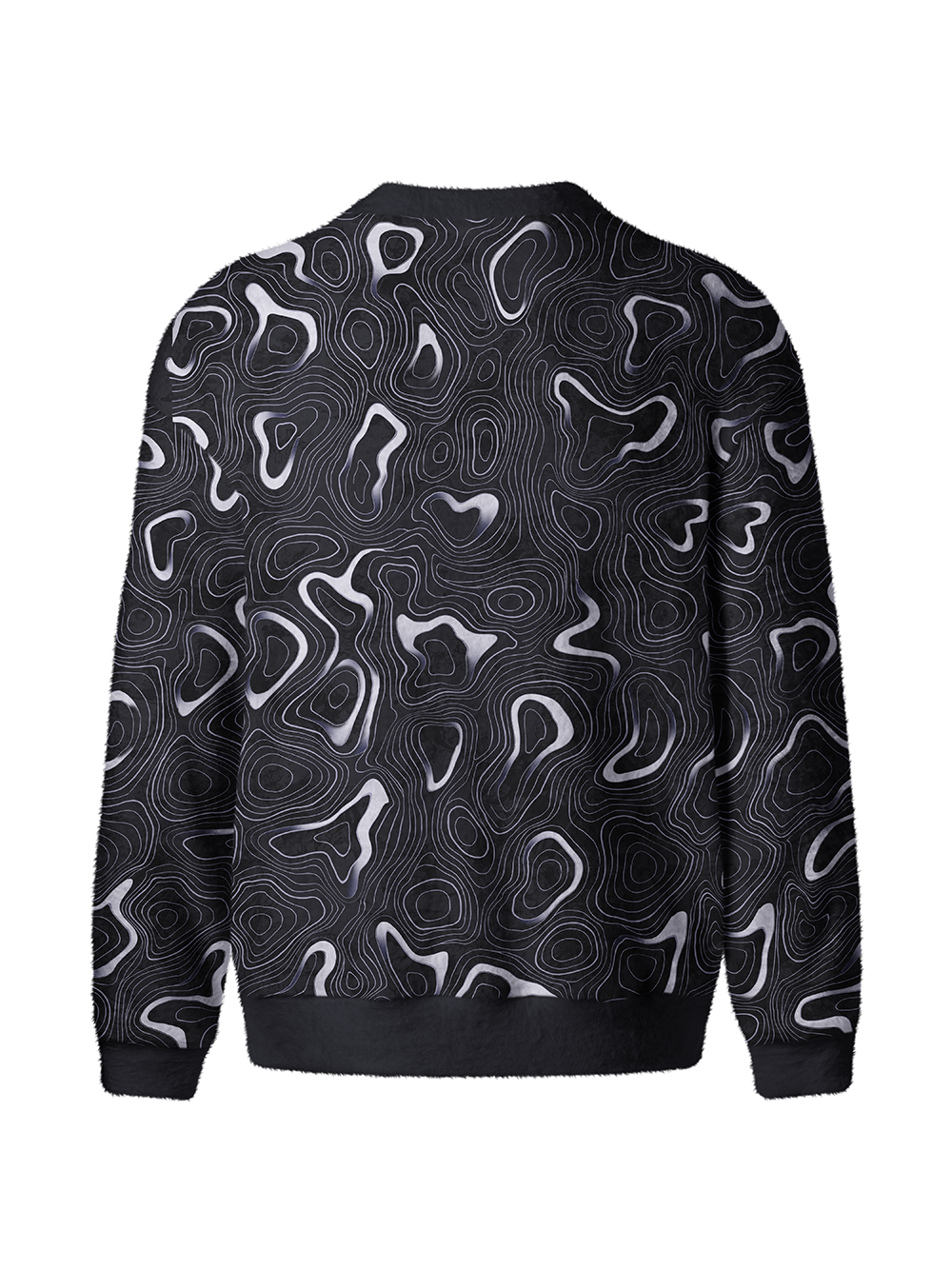 Orionride Mysterious Contours Men's Cardigan Knit Sweaters