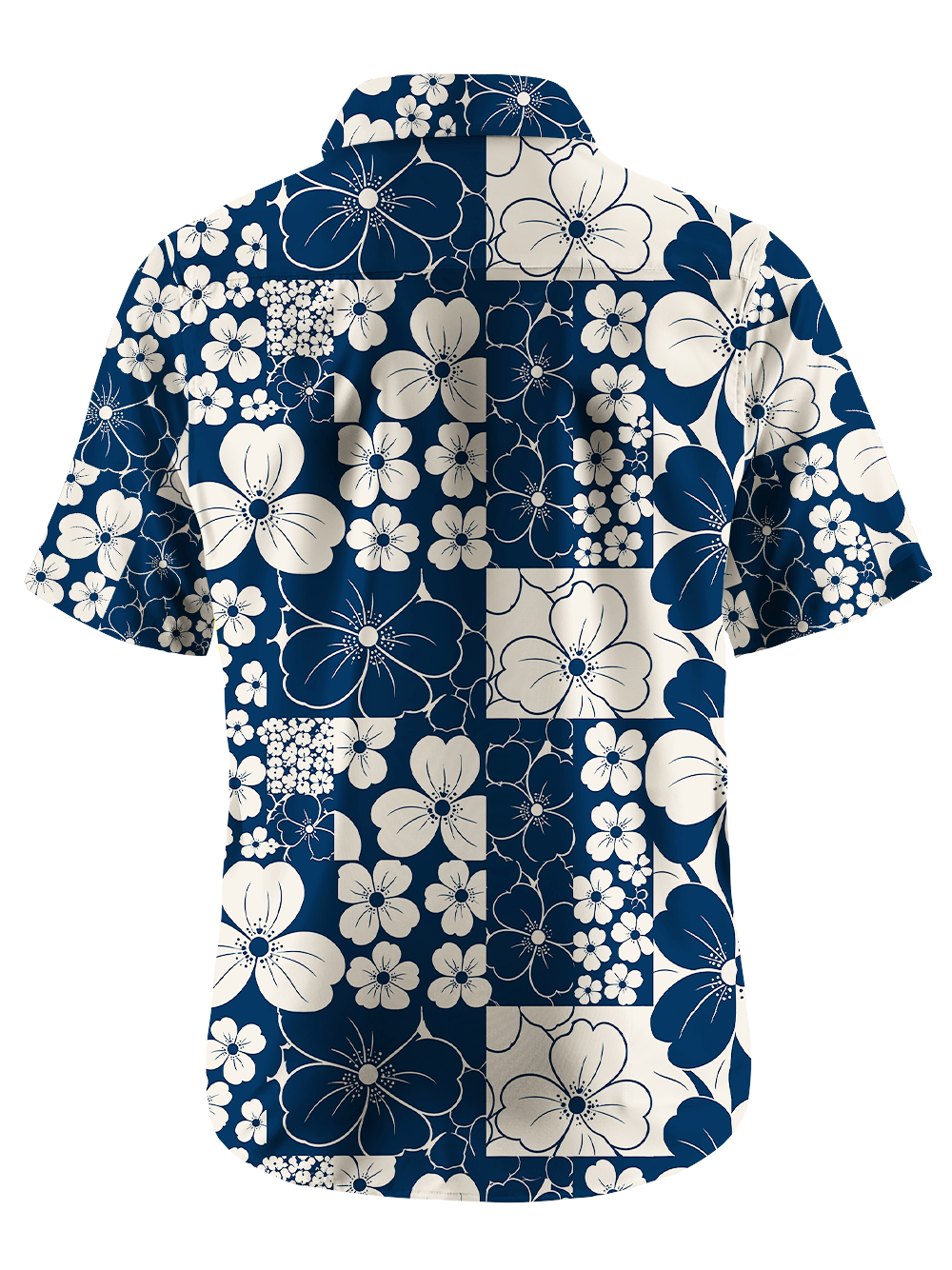 Orionride Floral Patchwork Zipper Pockets Ultra Lightweight Short Sleeves Gravel Shirt