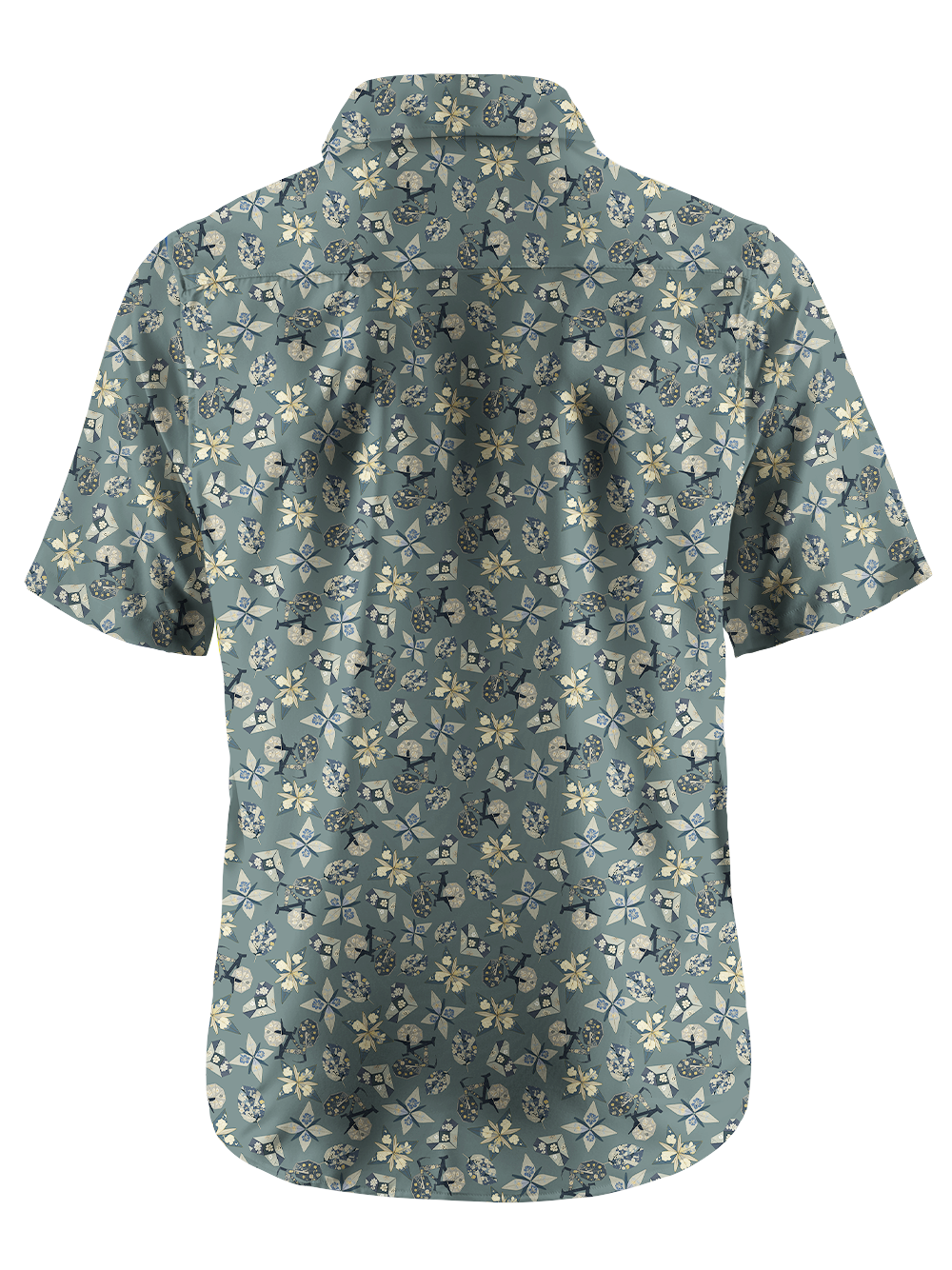 Orionride Origami Bicycle Zipper Pockets Ultra Lightweight Short Sleeves Gravel Shirt