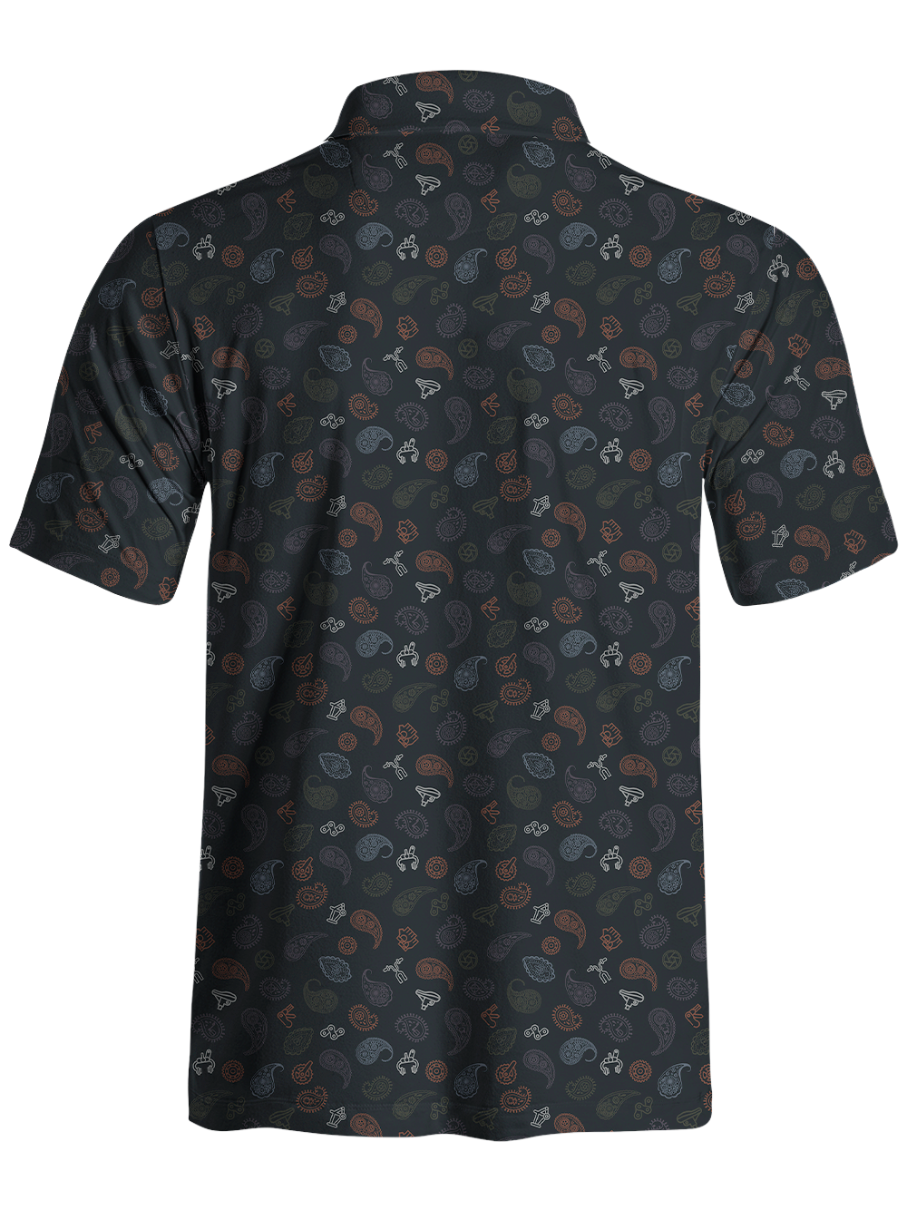 Orionride Strange Cashew Flower Men's Polo Shirt