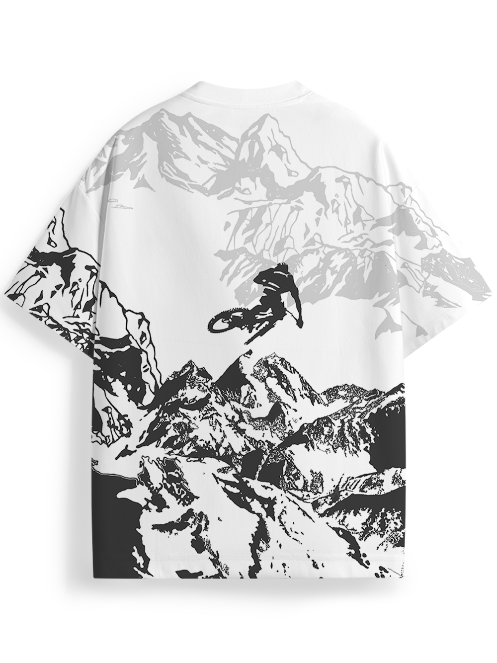 Orionride Hill Racing Oversized All-Over Print T-Shirt