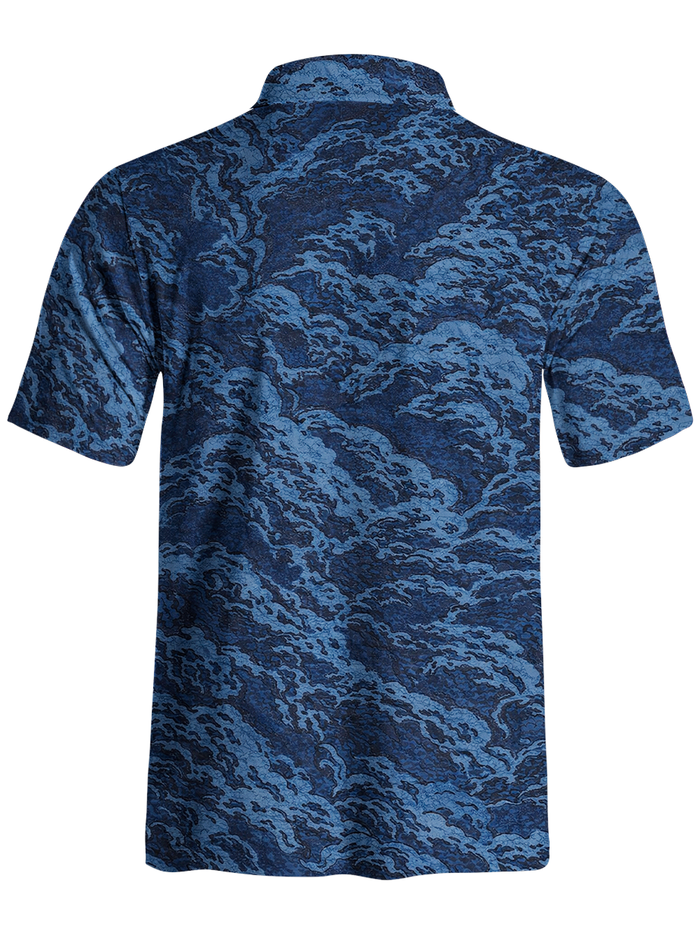 Orionride Surging Waves Men's Polo Shirt
