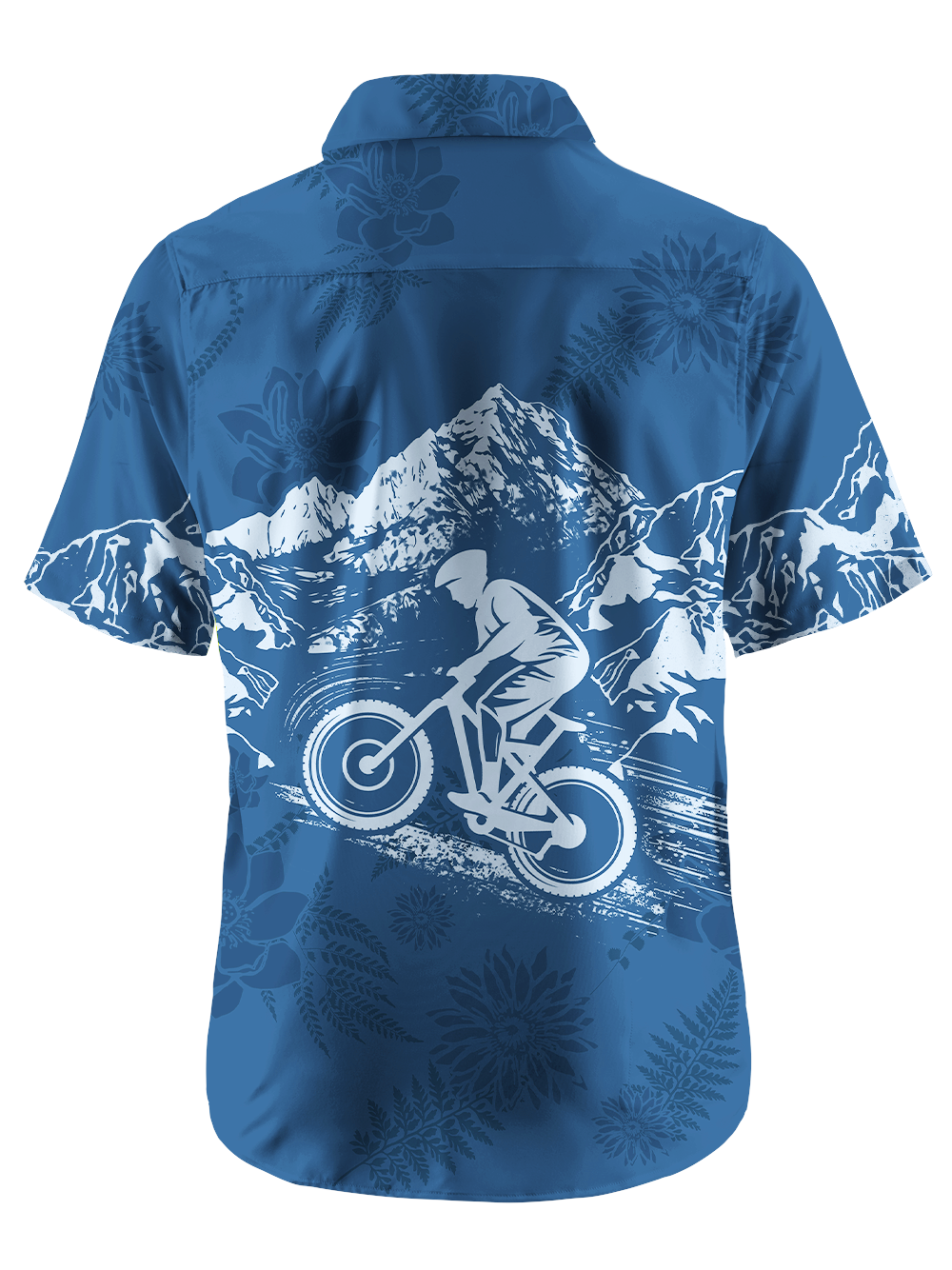 Orionride Never Give Up Zipper Pockets Ultra Lightweight Short Sleeves Gravel Shirt