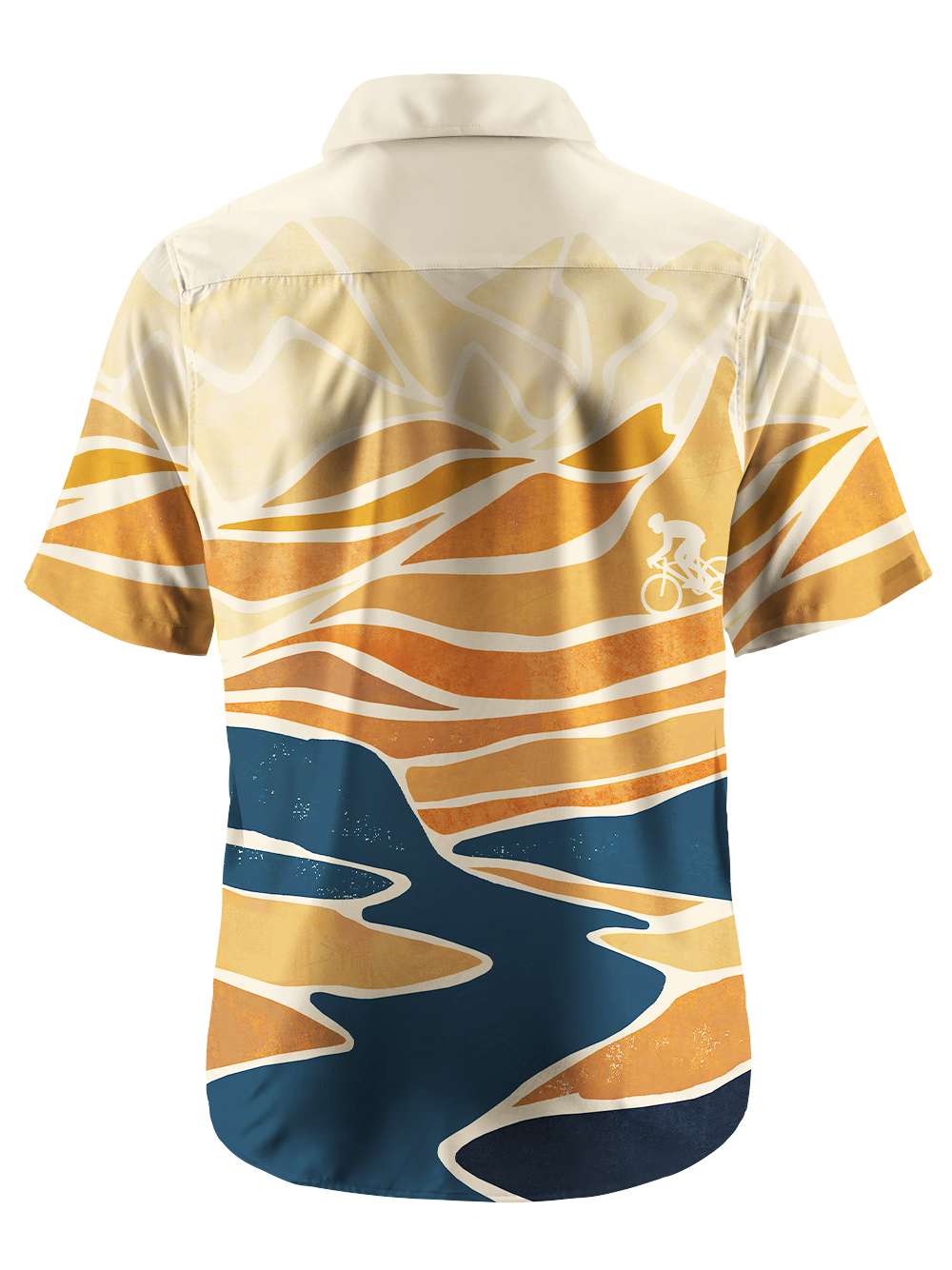 Orionride Golden Pass Zipper Pockets Ultra Lightweight Short Sleeves Gravel Shirt
