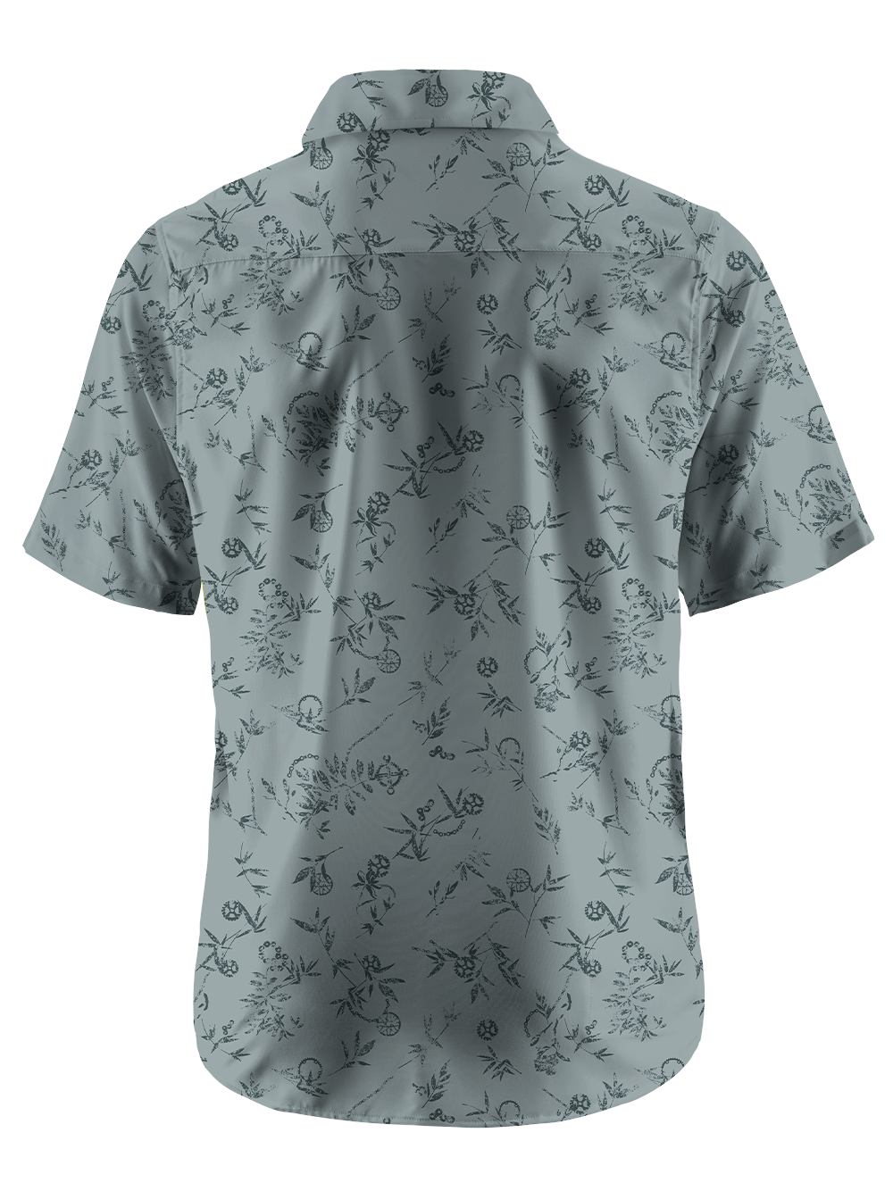 Orionride Leaf Stem Gear Zipper Pockets Ultra Lightweight Short Sleeves Gravel Shirt