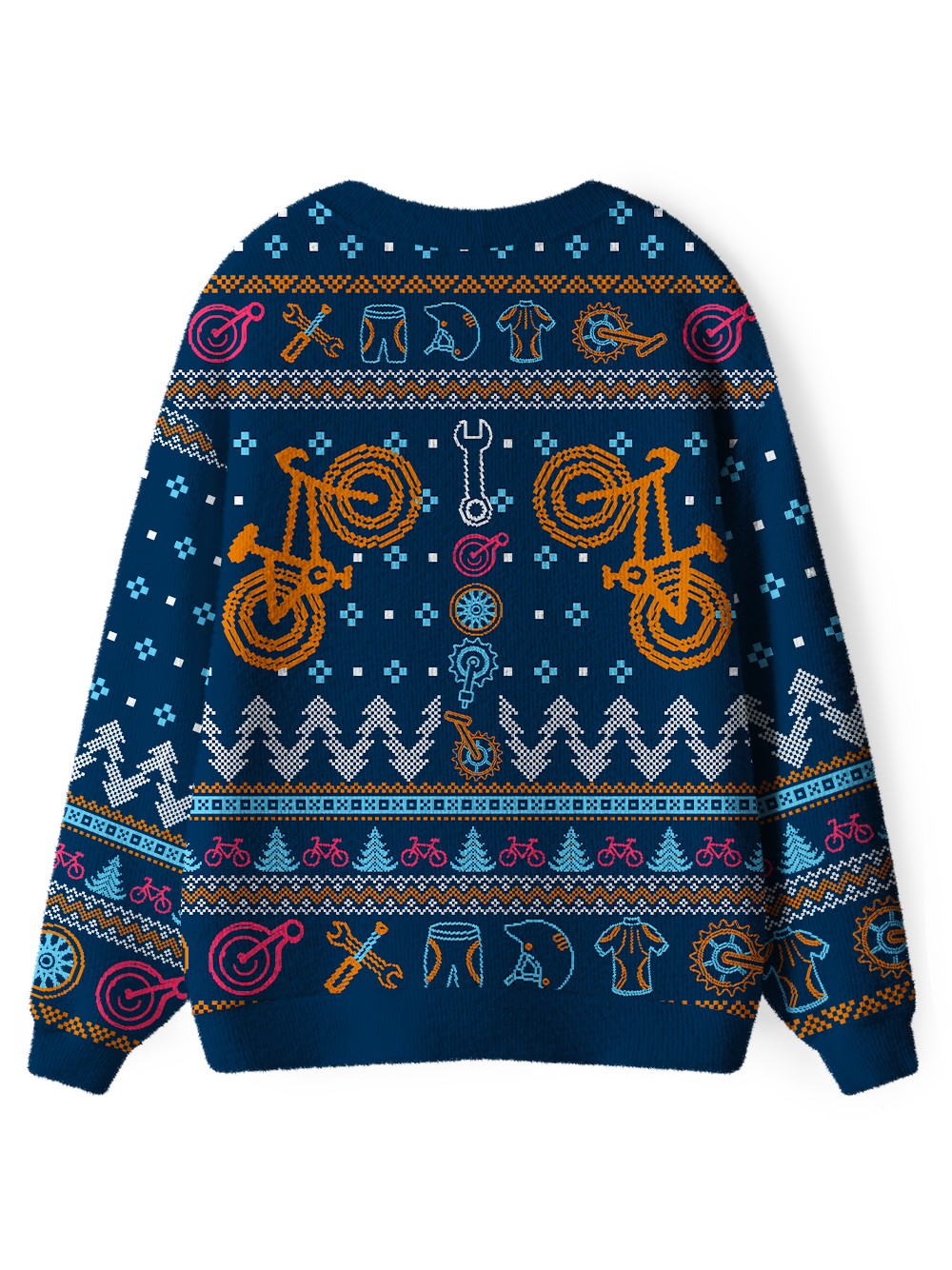 Orionride Parts Mosaic Men's Cardigan Knit Sweaters