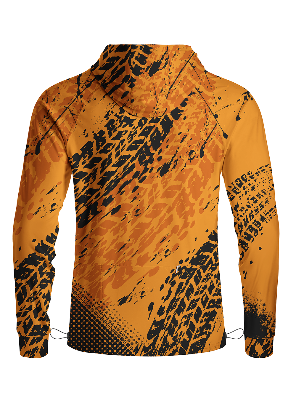 Orionride Tire Marks Long Sleeve Cycling Hoodie Shirt