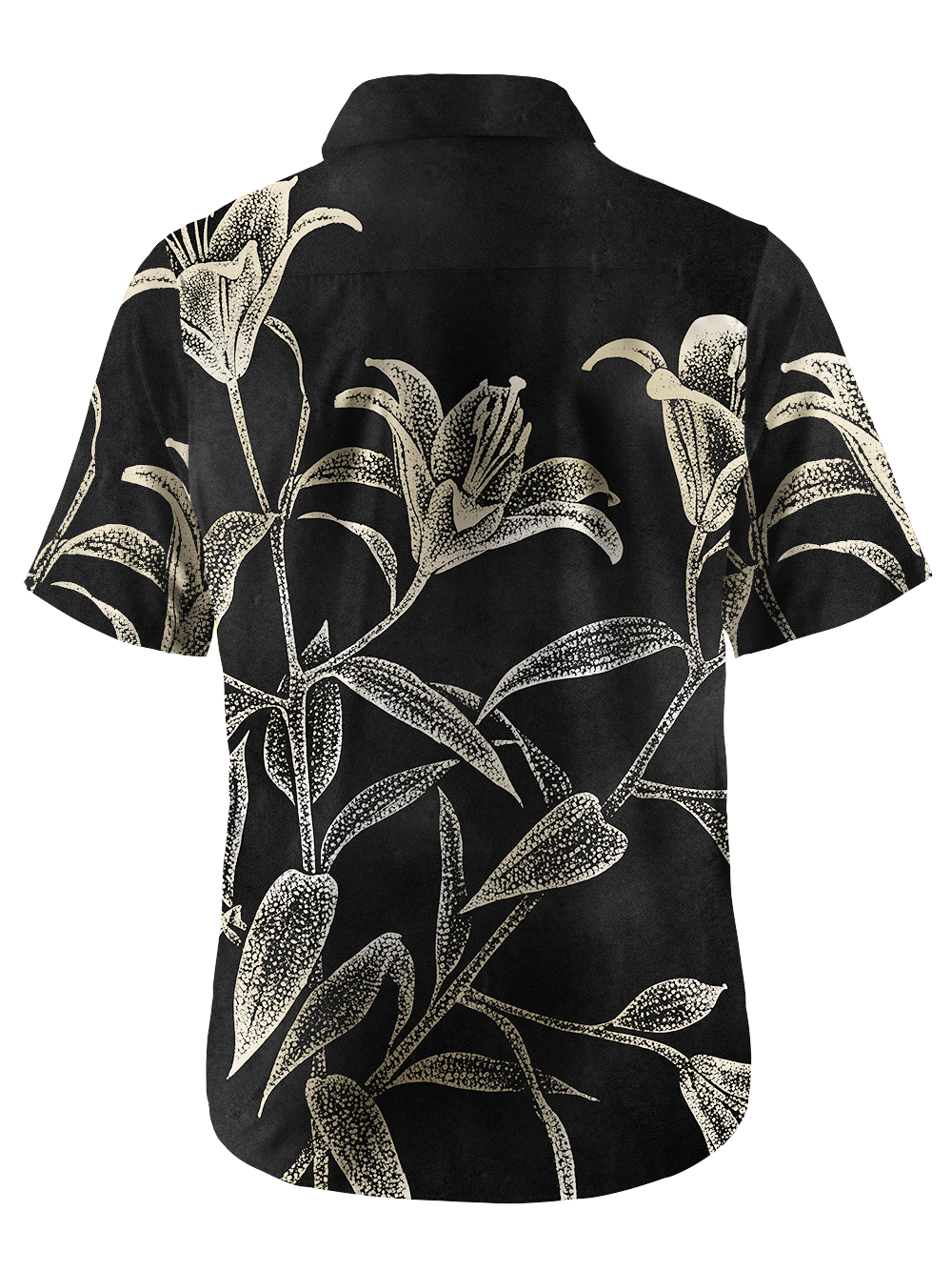 Orionride Gilded Lilies Zipper Pockets Ultra Lightweight Short Sleeves Gravel Shirt