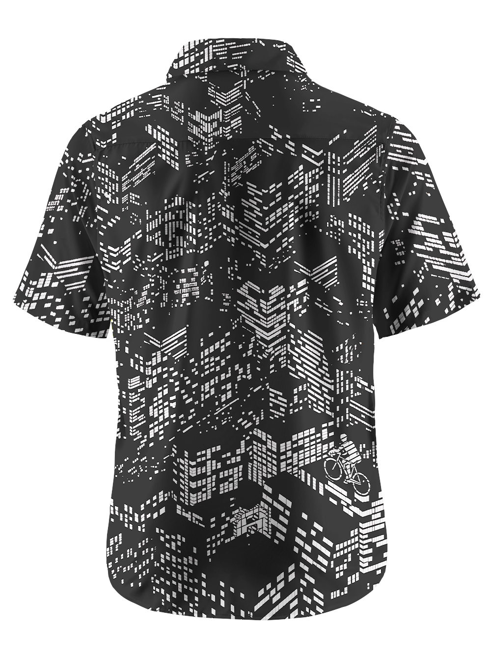 Orionride City Maze Zipper Pockets Ultra Lightweight Short Sleeves Gravel Shirt