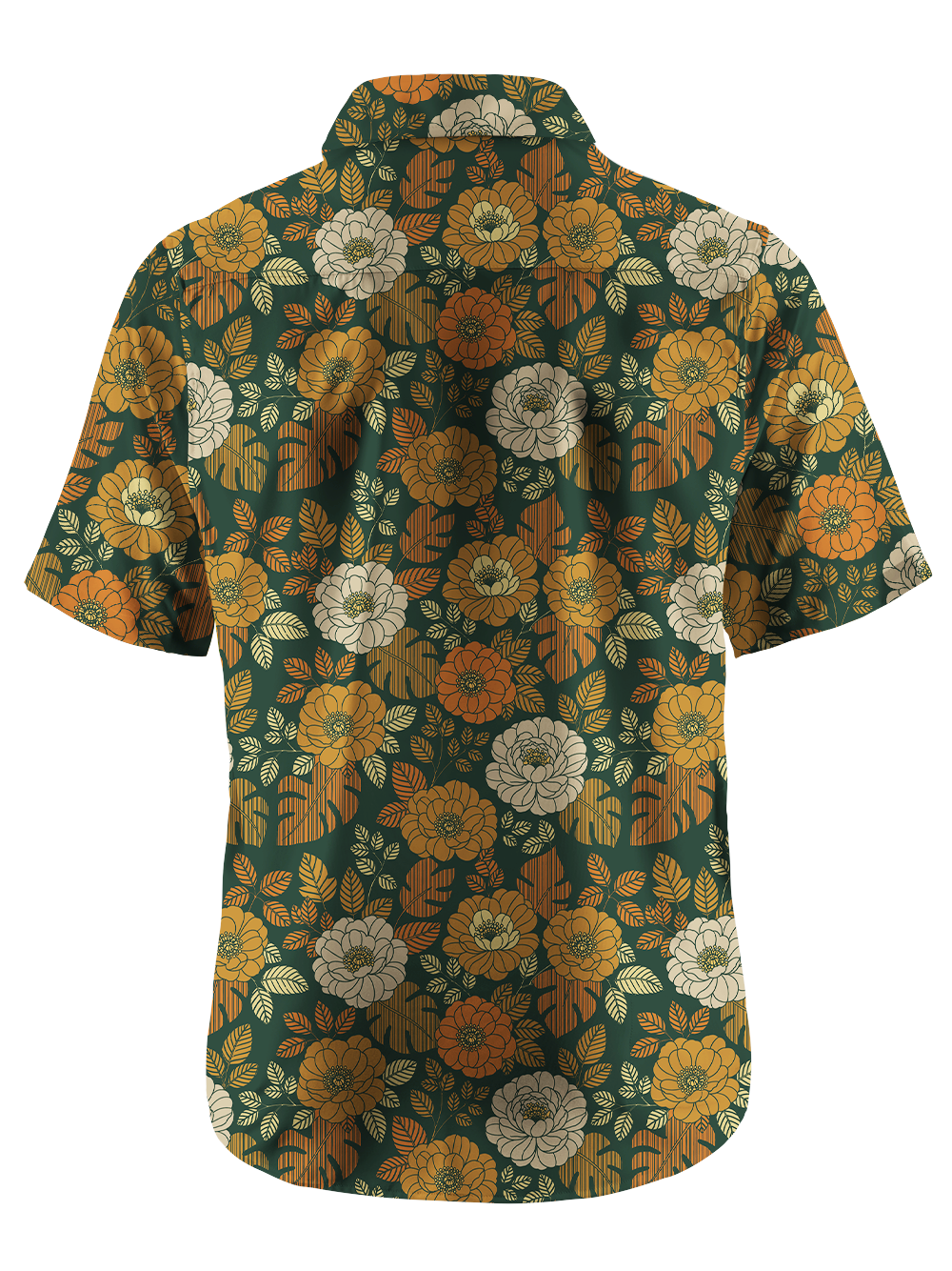 Orionride Midnight Petal Zipper Pockets Ultra Lightweight Short Sleeves Gravel Shirt