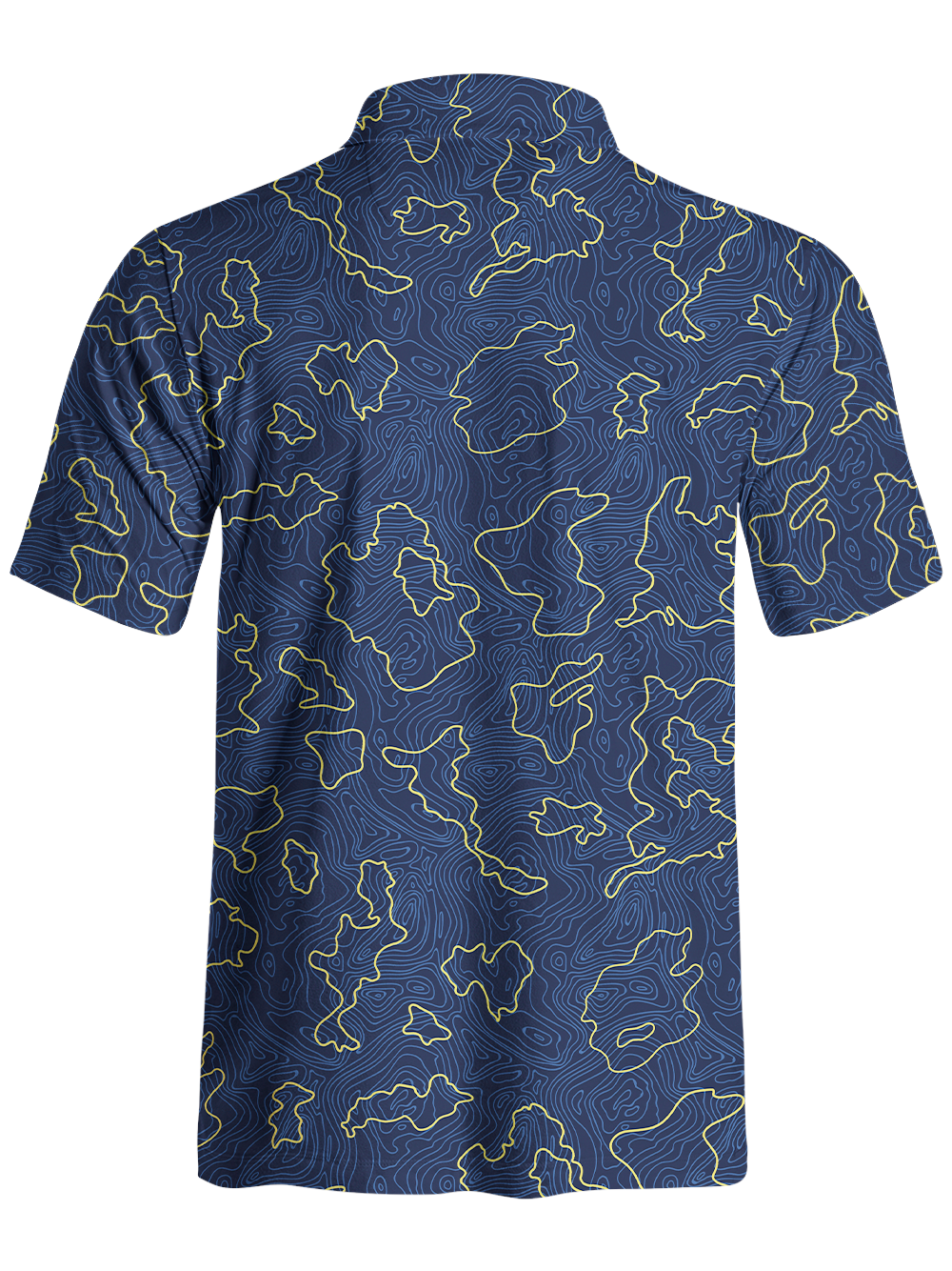 Orionride Contour Tiling Men's Polo Shirt