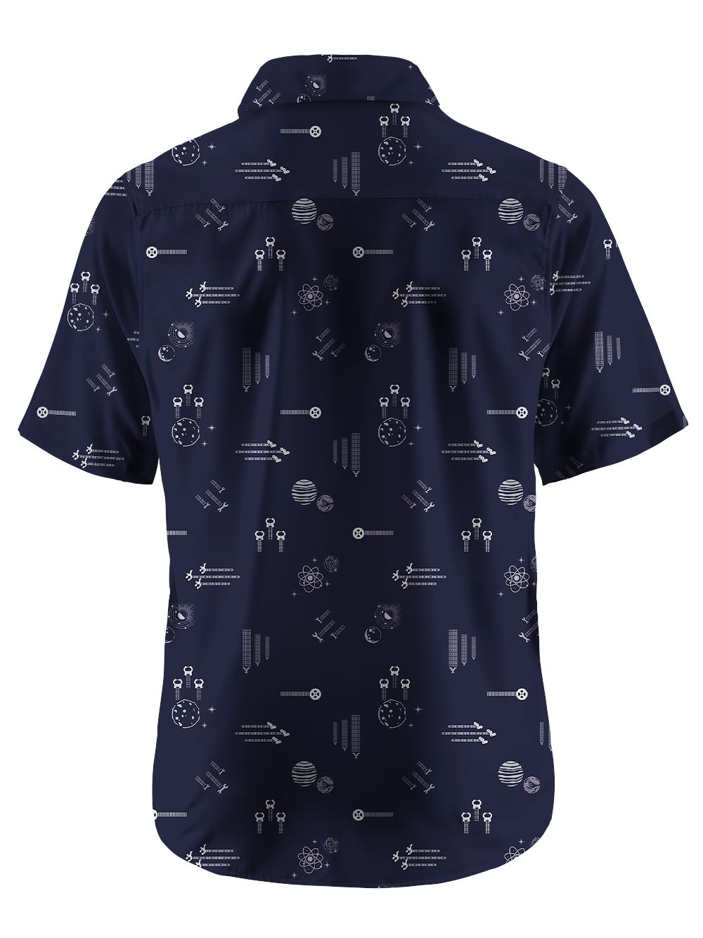 Orionride Galaxy Journey Zipper Pockets Ultra Lightweight Short Sleeves Gravel Shirt