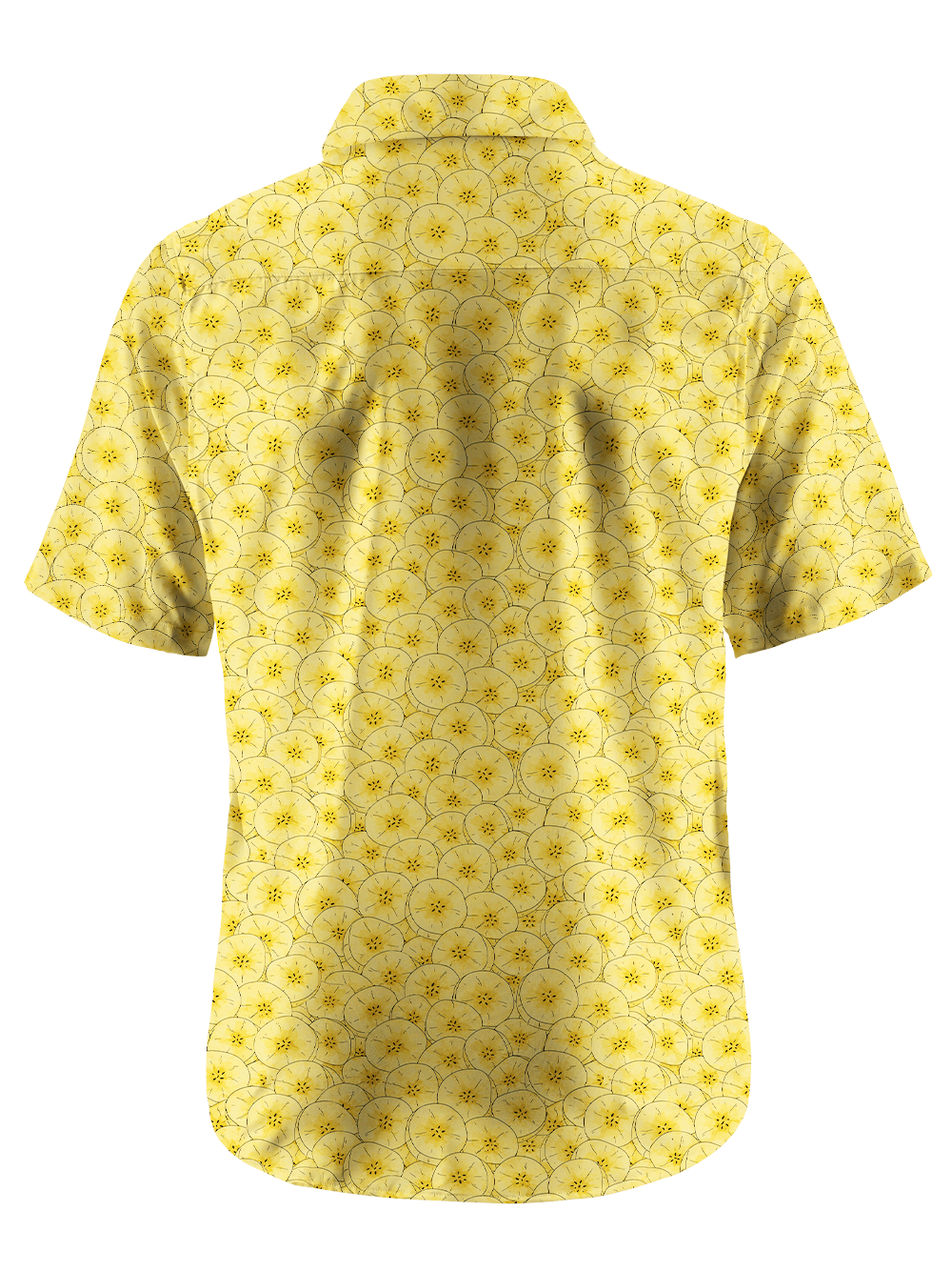 Orionride Banana Chips Zipper Pockets Ultra Lightweight Short Sleeves Gravel Shirt