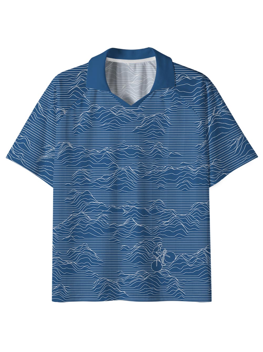 Orionride Cycling Travels Collar Mesh Jersey