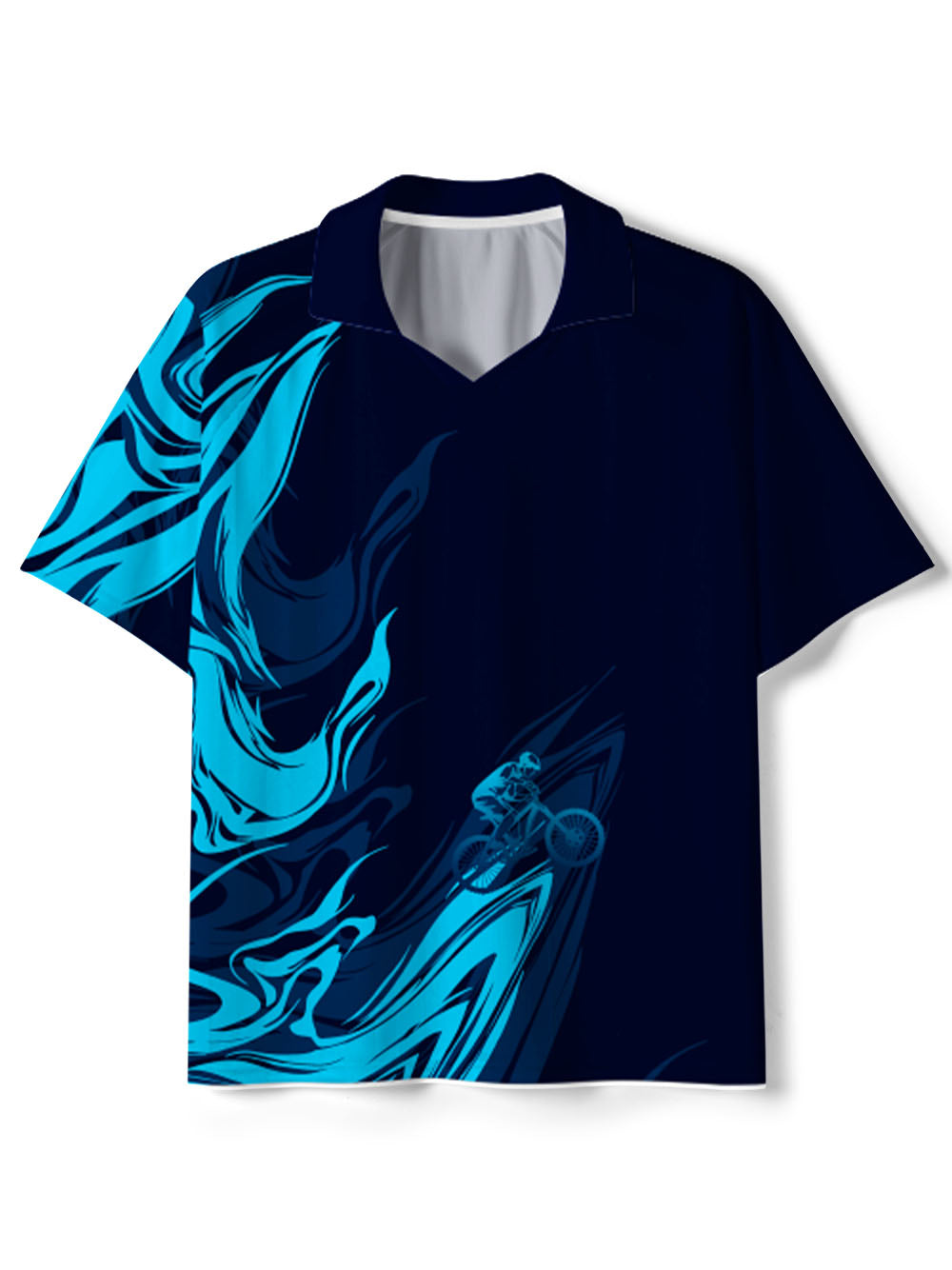 Orionride Water Ripples Collar Mesh Jersey