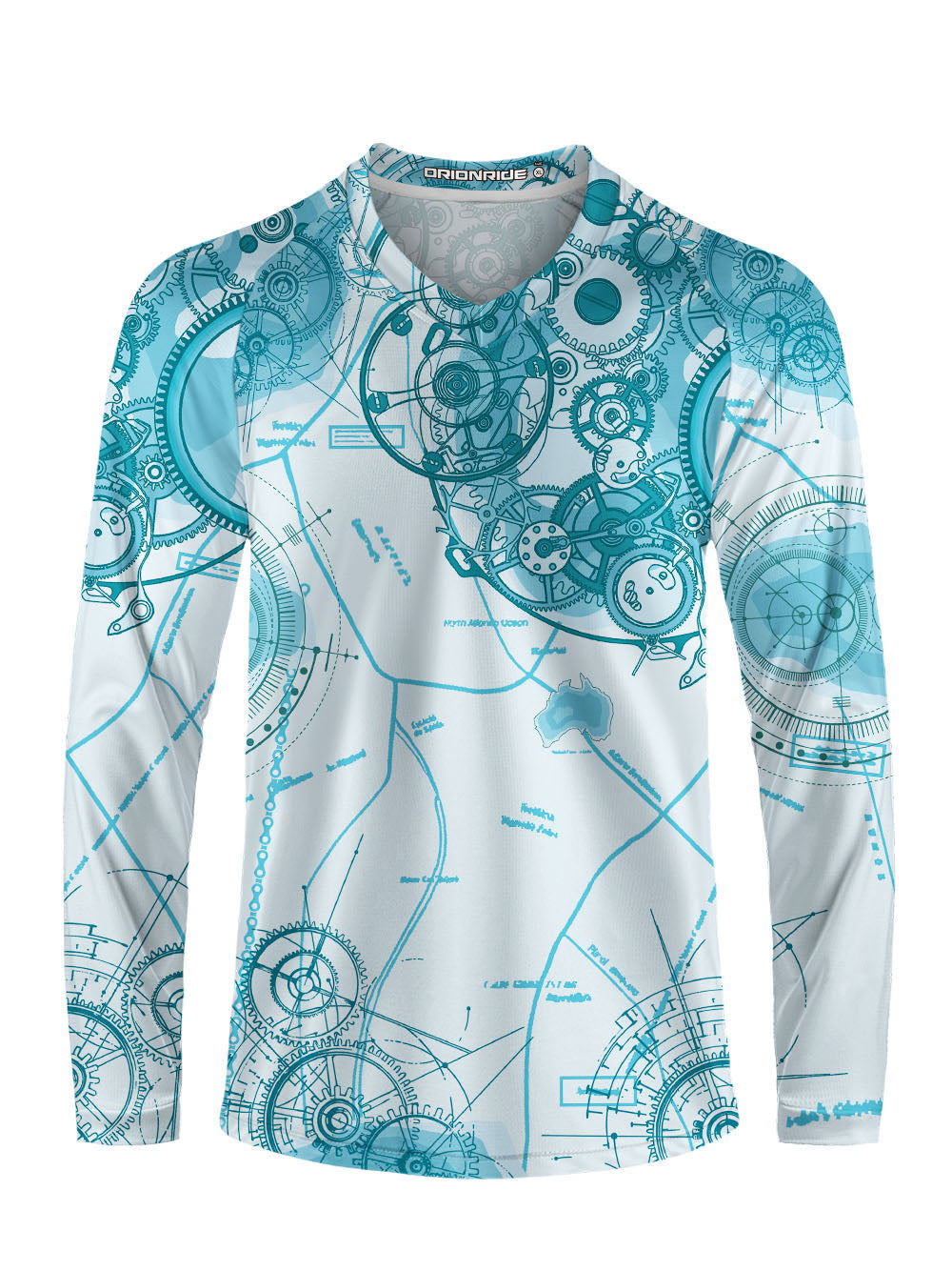 Orionride Gear Structure Long Sleeve Downhill Jersey