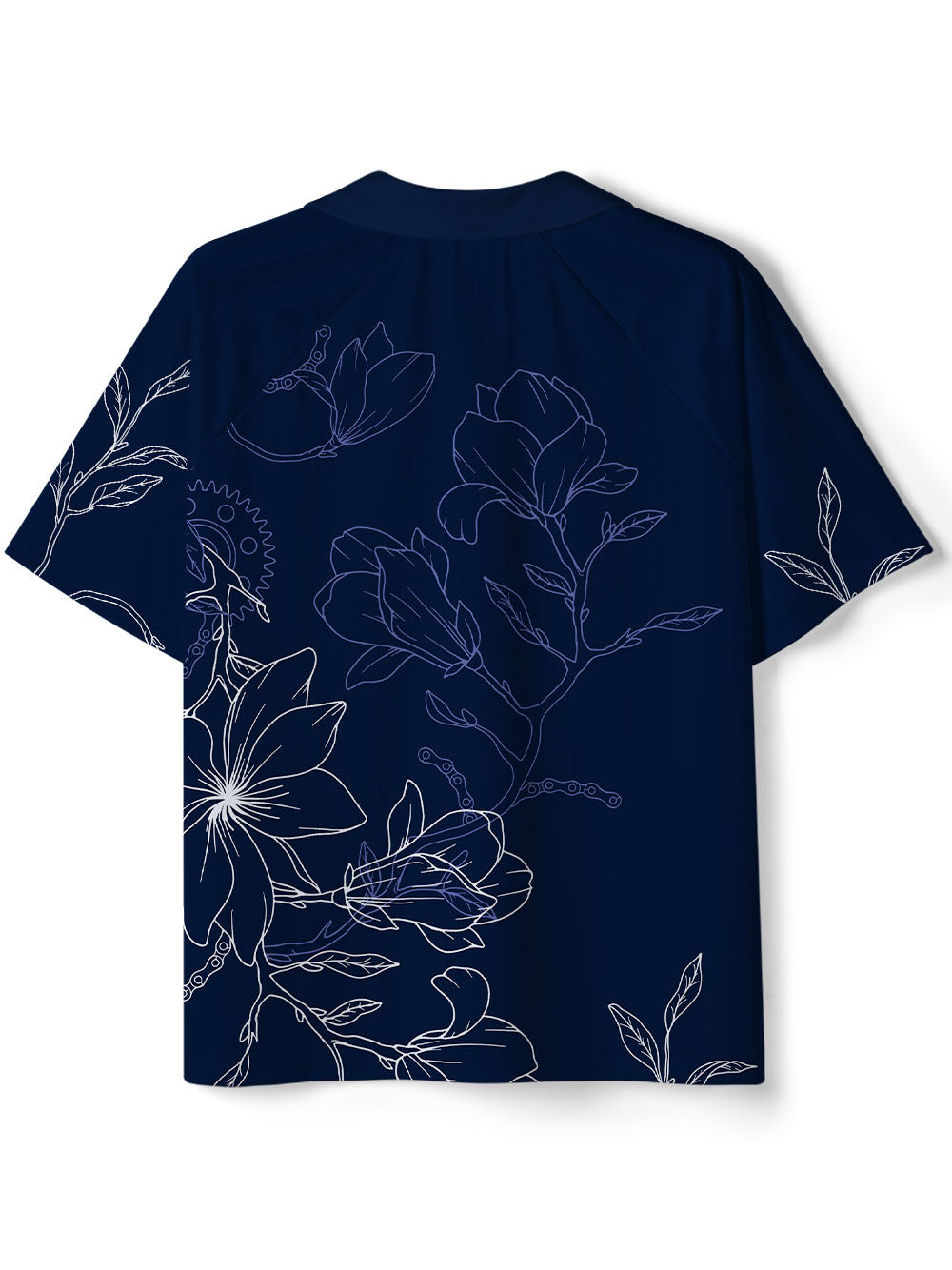 Orionride Gear Hibiscus Flower Collar Mesh Jersey