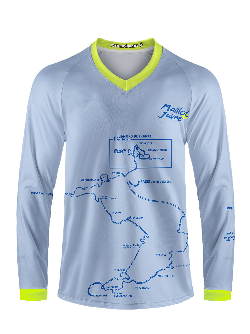 Orionride The Road To Success Long Sleeve Downhill Jersey