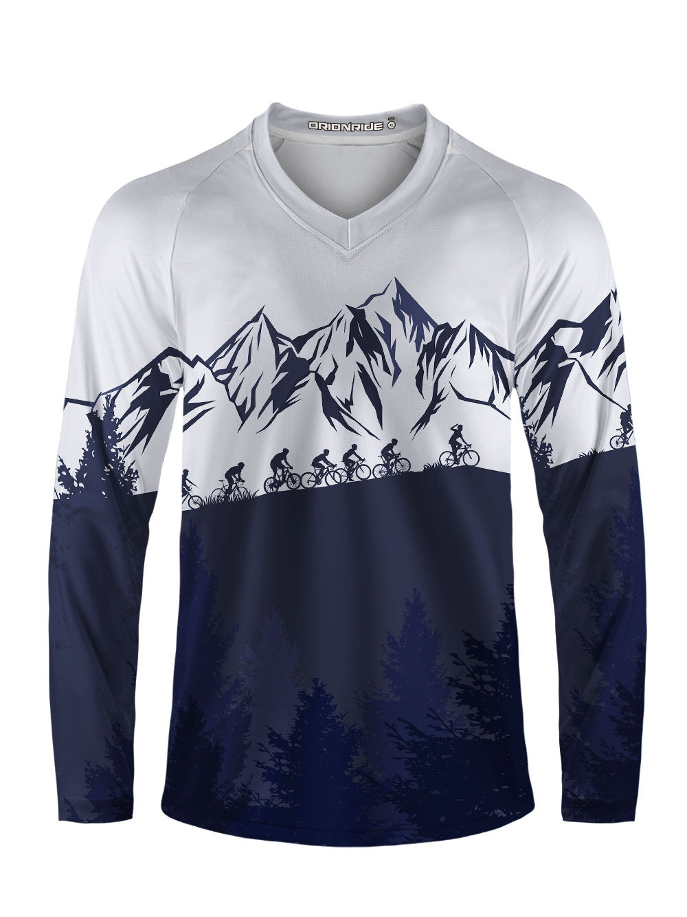 Orionride Riding In Groups Long Sleeve Downhill Jersey