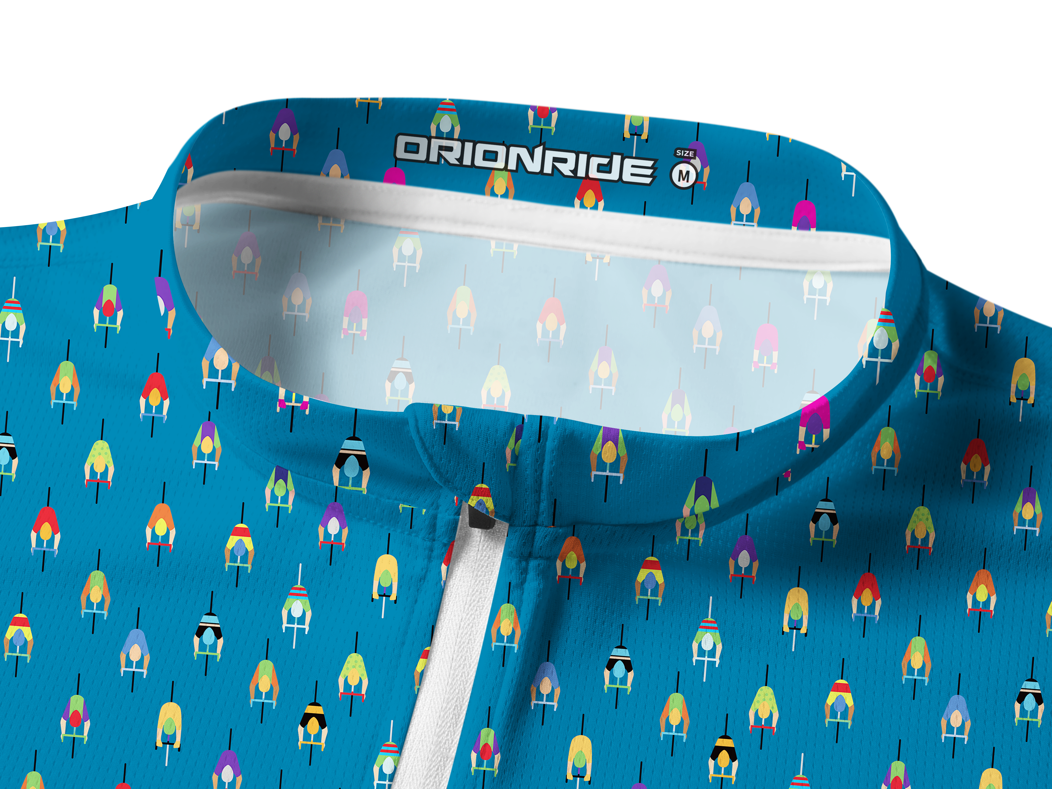 Orionride Urban Cycling Long Sleeve Half Zipper Mountain Bike Jersey