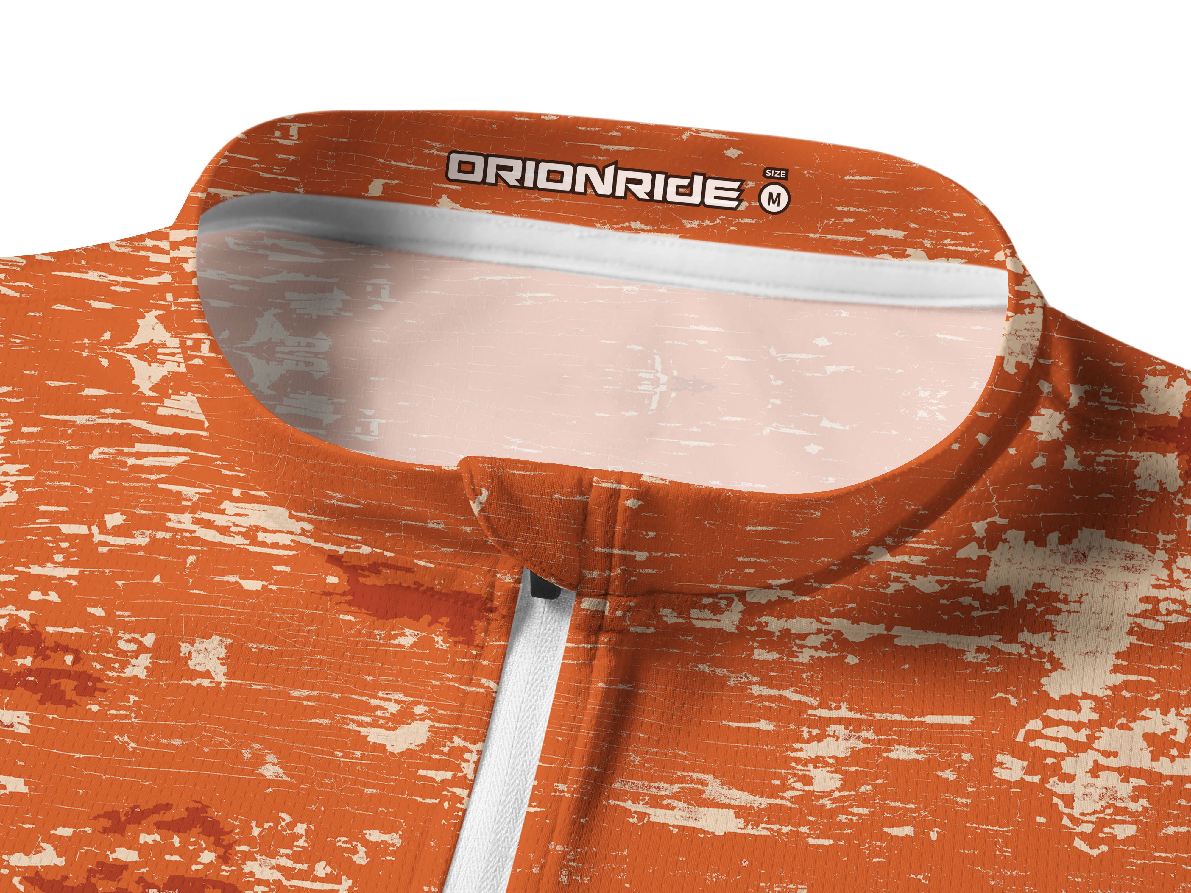 Orionride Beautiful Ride Long Sleeve Half Zipper Mountain Bike Jersey