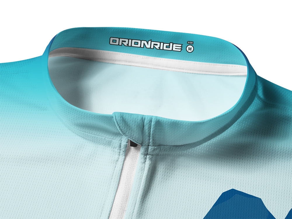 Orionride Mountain Biking Long Sleeve Half Zipper Mountain Bike Jersey