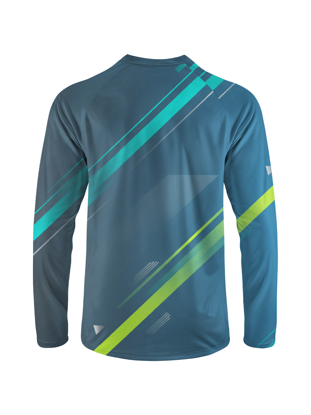 Orionride Diagonal Wide Stripes Long Sleeve Downhill Jersey