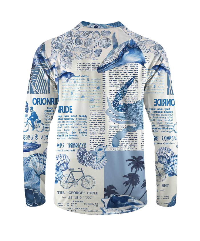 Orionride Marine News Long Sleeve Downhill Jersey