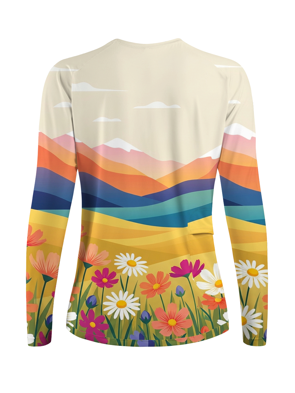 Orionride Wildflowers In Full Bloom Women's Quick Dry Downhill Jersey