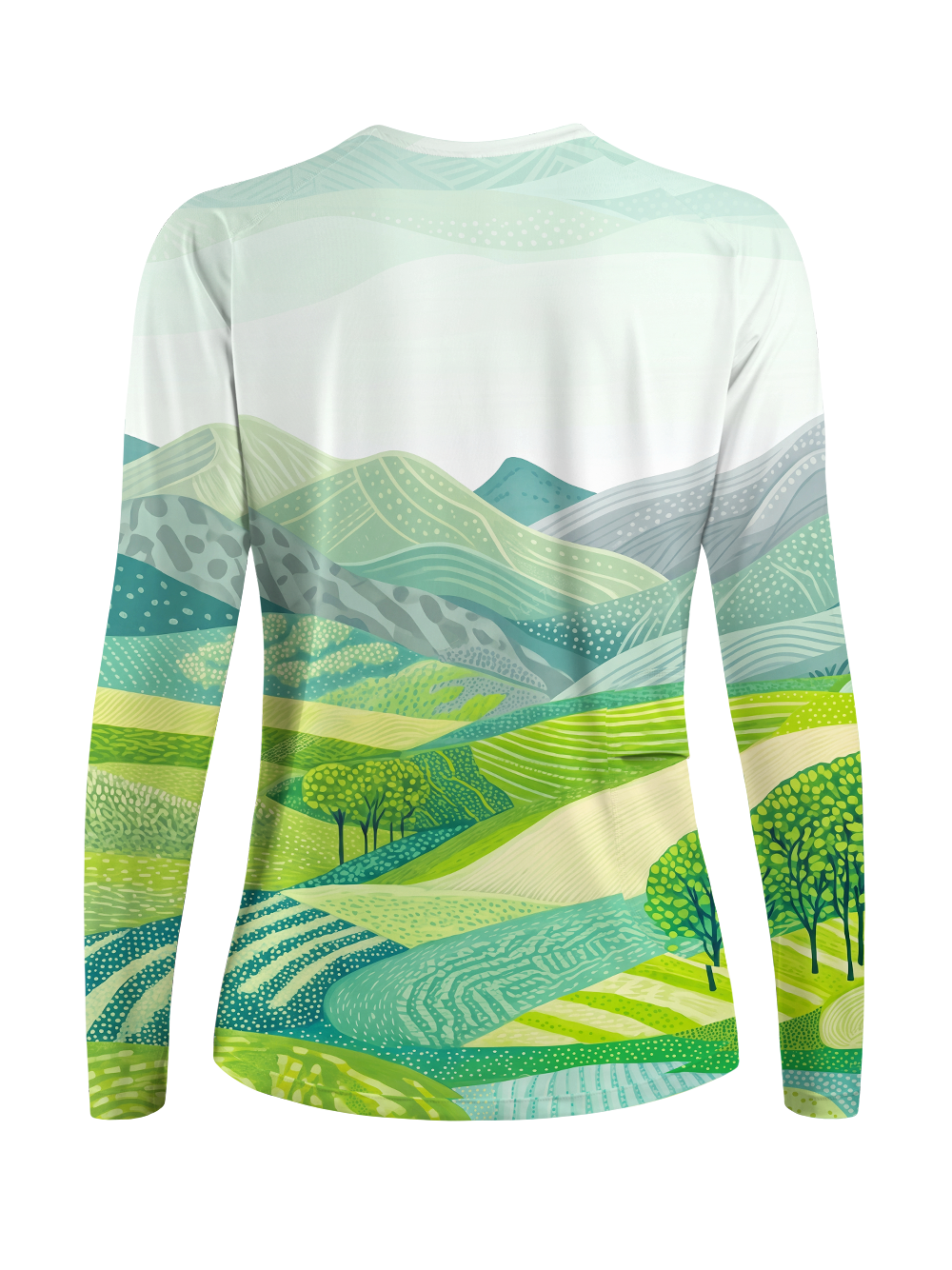 Orionride Pattern Hills Women's Quick Dry Downhill Jersey