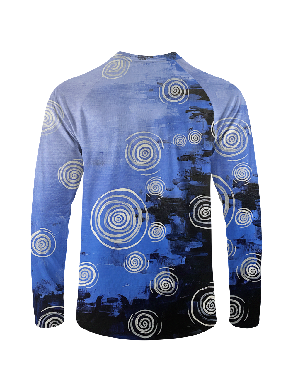 Orionride Oil Painting Vortex Long Sleeve Downhill Jersey