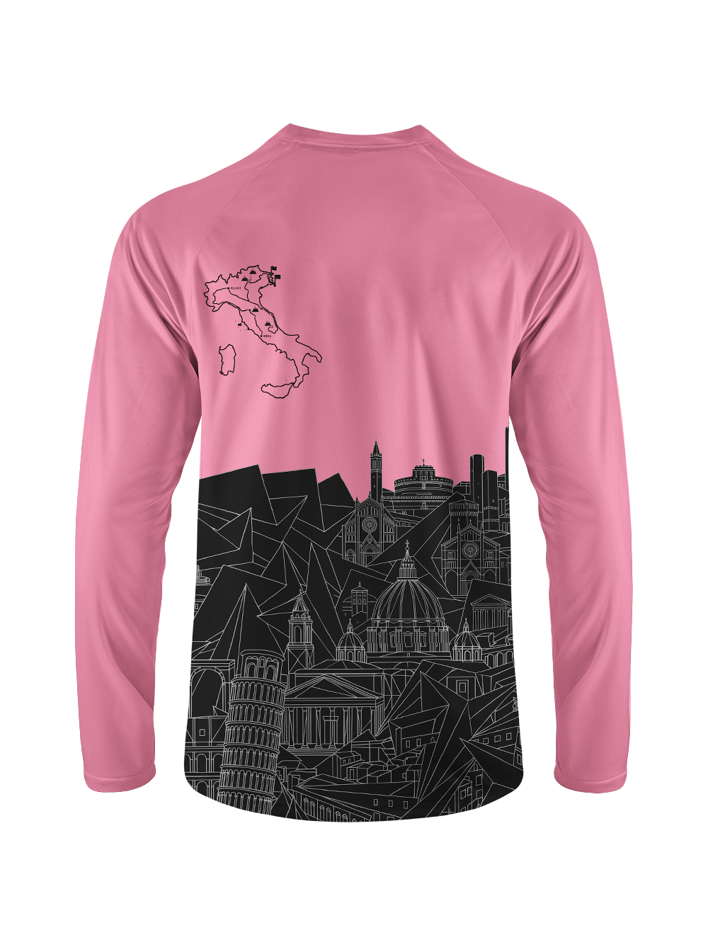 Orionride Italian Night Long Sleeve Downhill Jersey