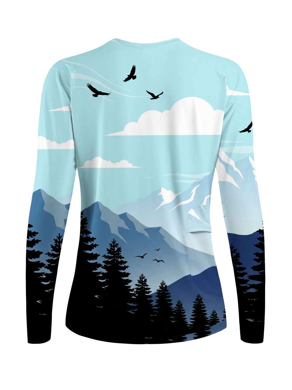 Orionride A Clear Morning Women's Quick Dry Downhill Jersey