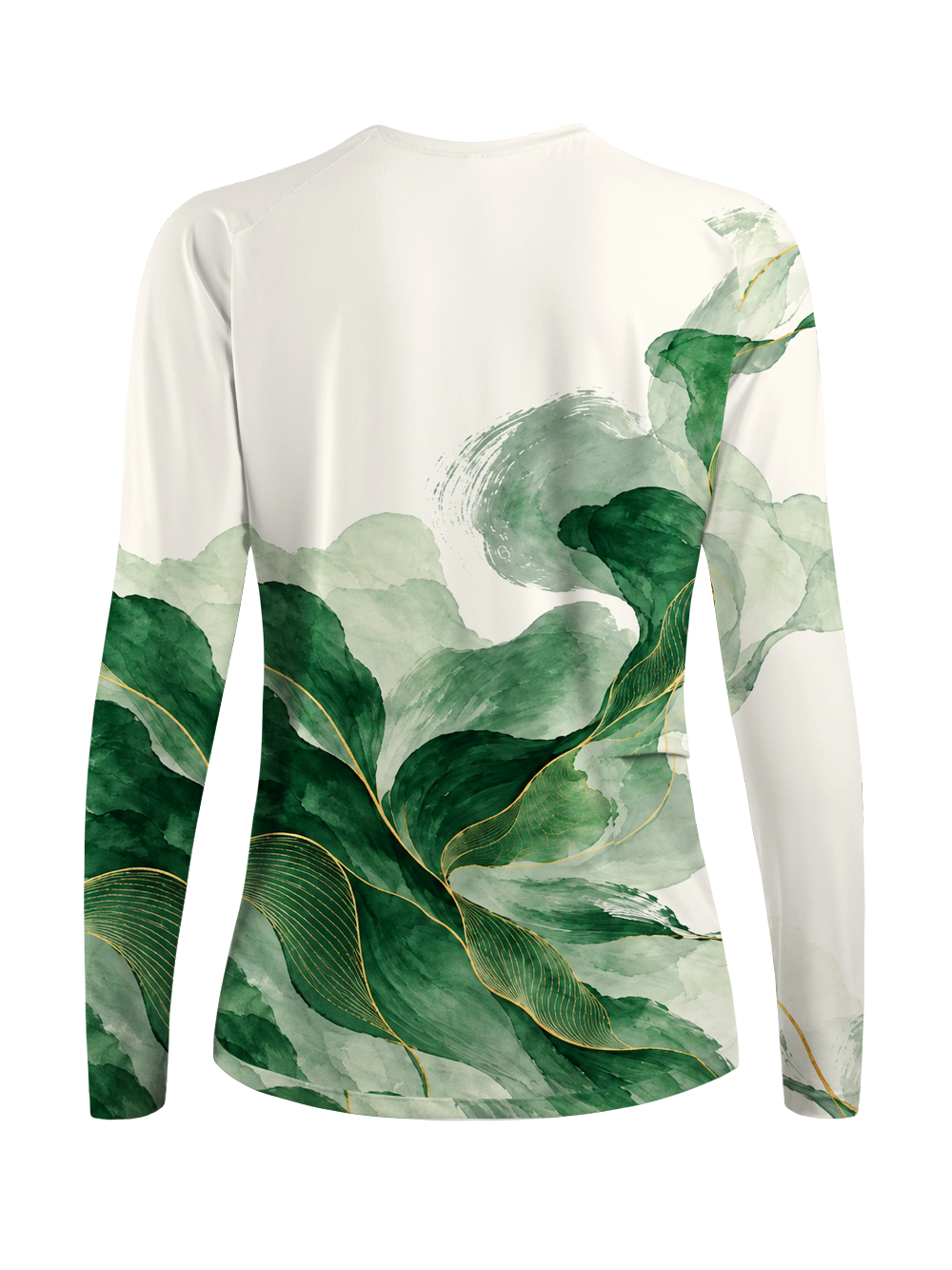 Orionride Gold-lined Ink Wash Women's Quick Dry Downhill Jersey