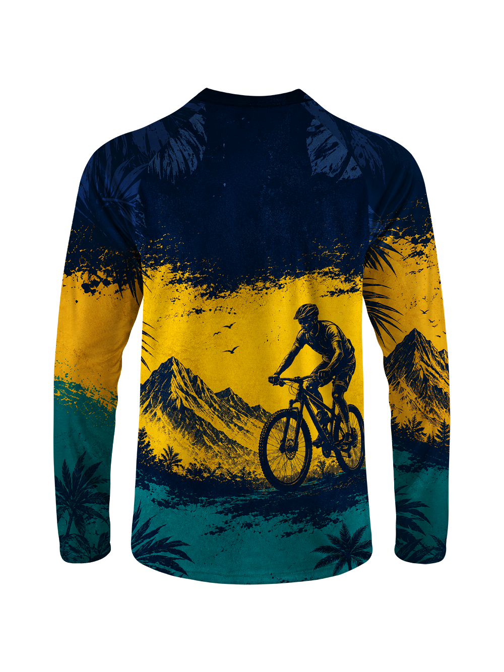 Orionride Tropical Ride Long Sleeve Downhill Jersey