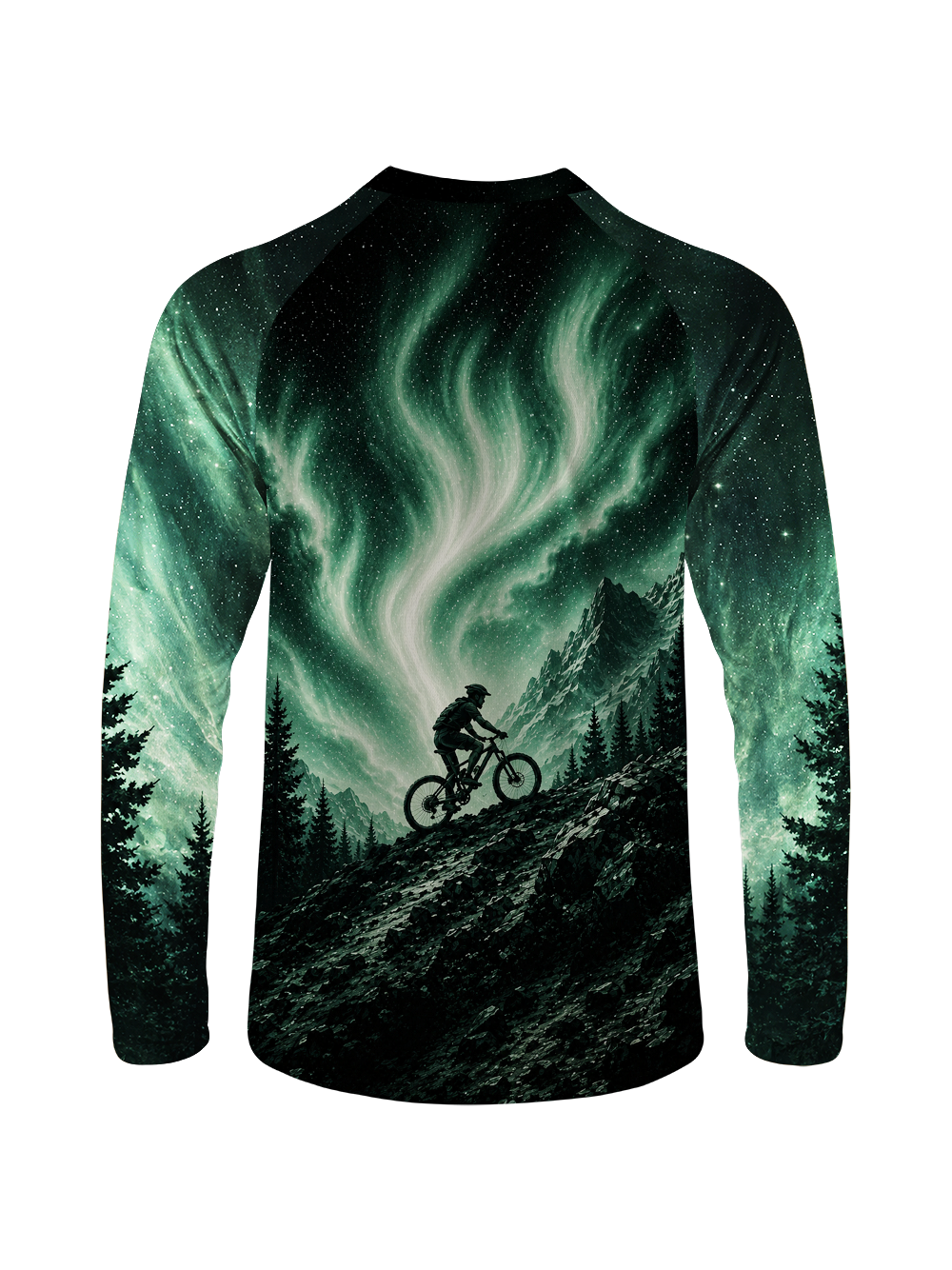 Orionride Aurora Night Ride Long Sleeve Downhill Jersey