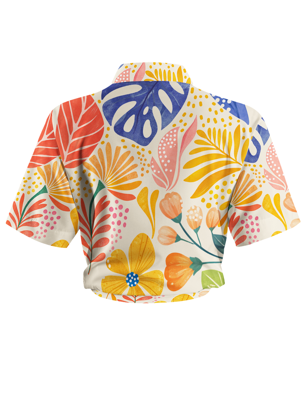 Orionride Sweet Garden Zipper Pockets Ultra Lightweight Short Sleeves Women's Gravel Shirt