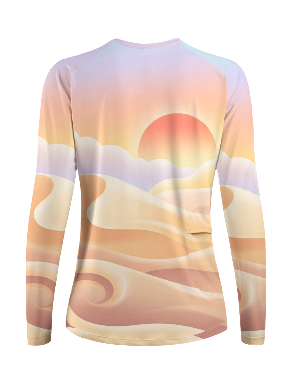 Orionride Soft Mountain Glow Women's Quick Dry Downhill Jersey