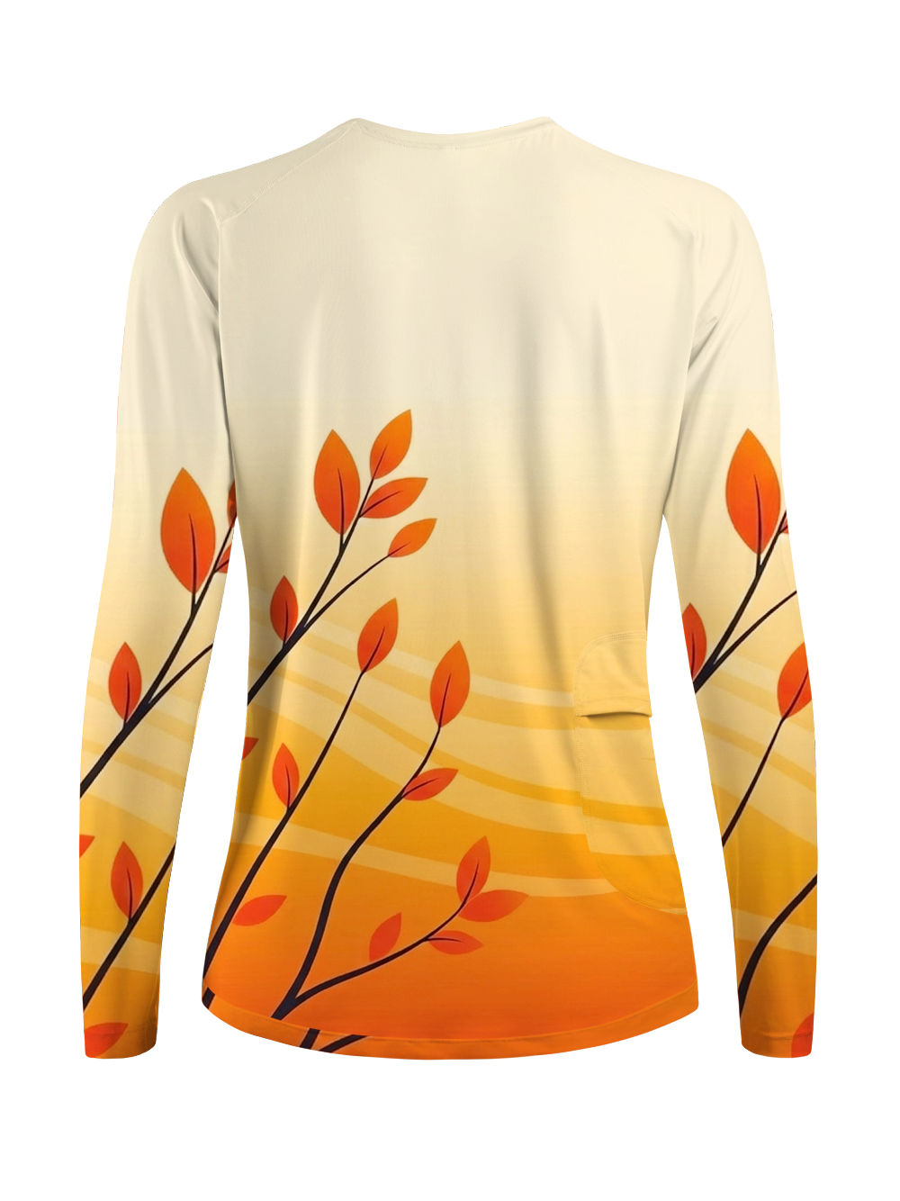 Orionride Leaf Gradient Women's Quick Dry Downhill Jersey